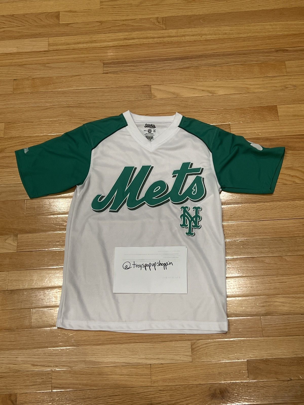MLB New York Mets St Patrick’s Day Jersey Size US S / EU 44-46 / 1 - 1 Thumbnail