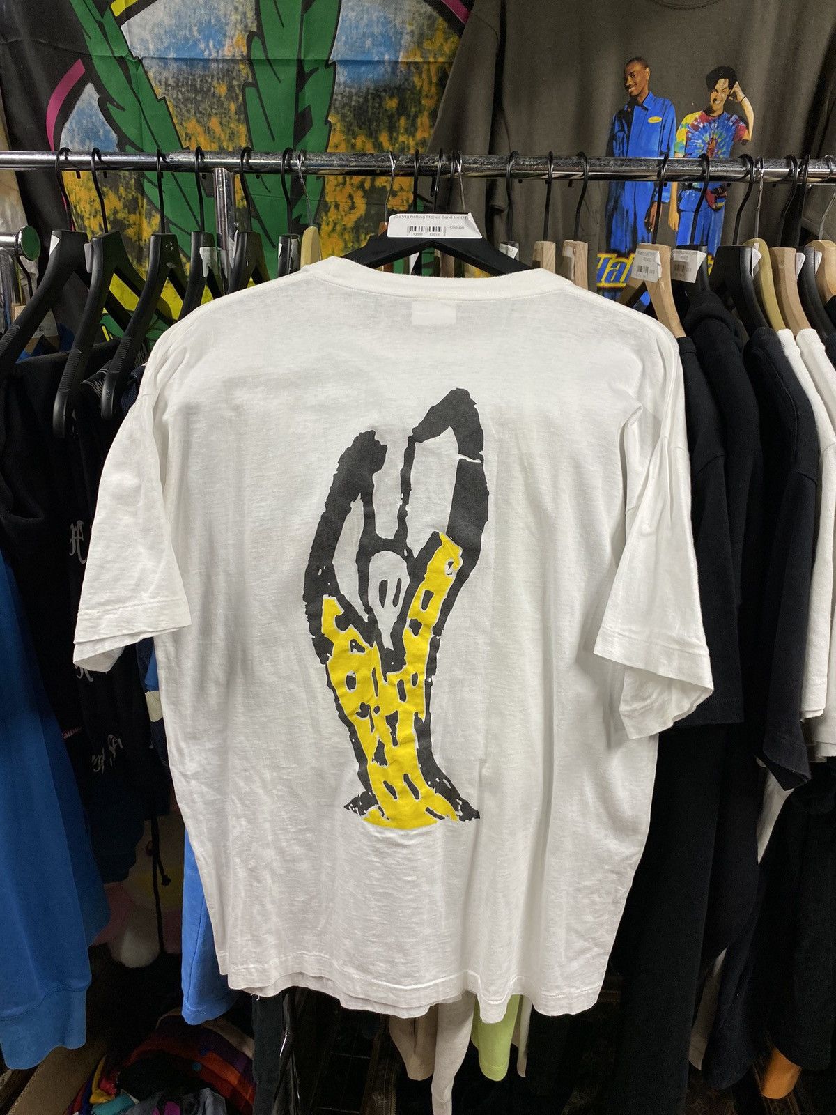 Vintage 90's Rolling Stones Voodoo Lounge Band Shirt Medium