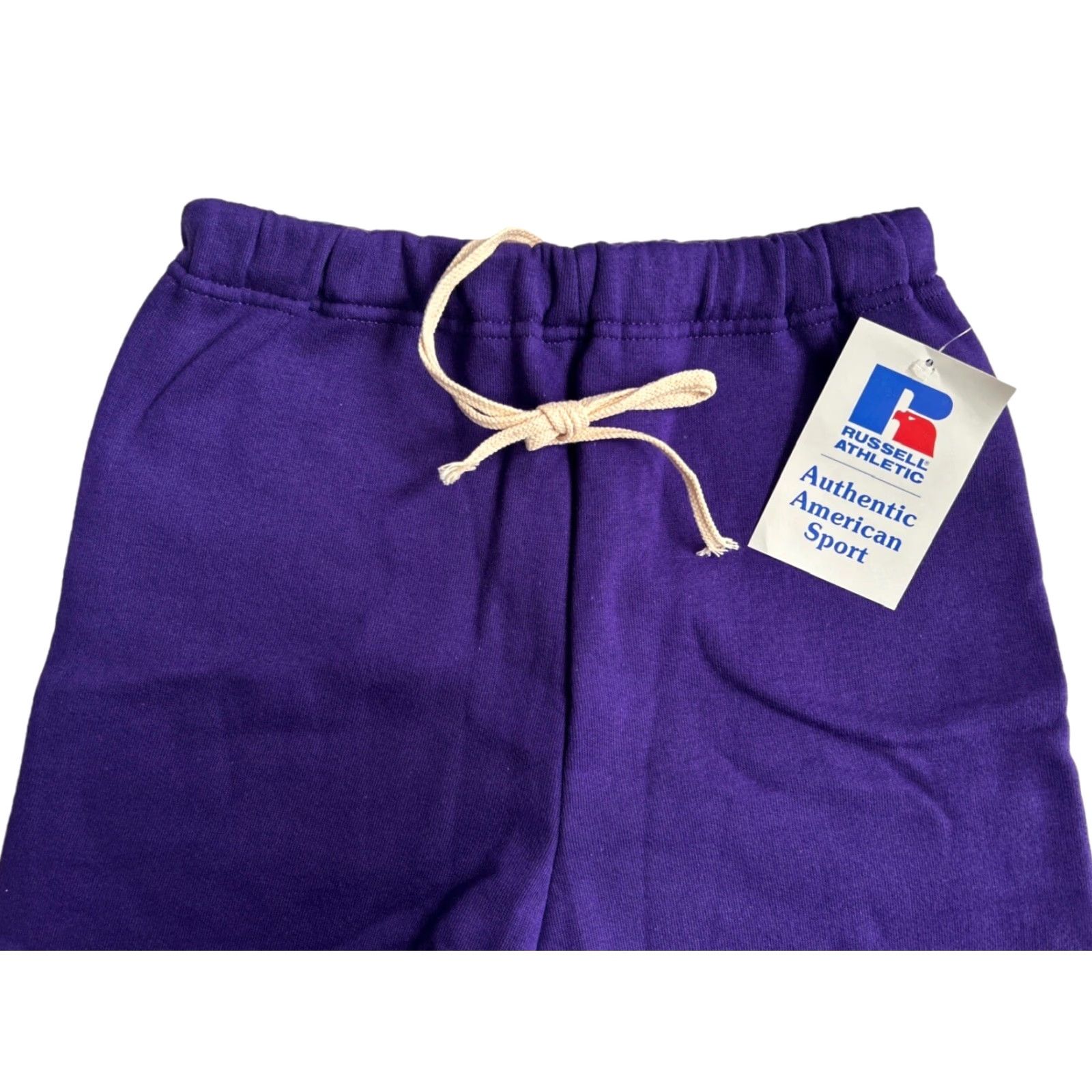 Russell Athletic VINTAGE Russell Athletic Sweatpants Mens XS Deadstock NWT 90s Made in USA Purple Sweatpants USA 1990s Men's XS Size US 27 - 5 Thumbnail