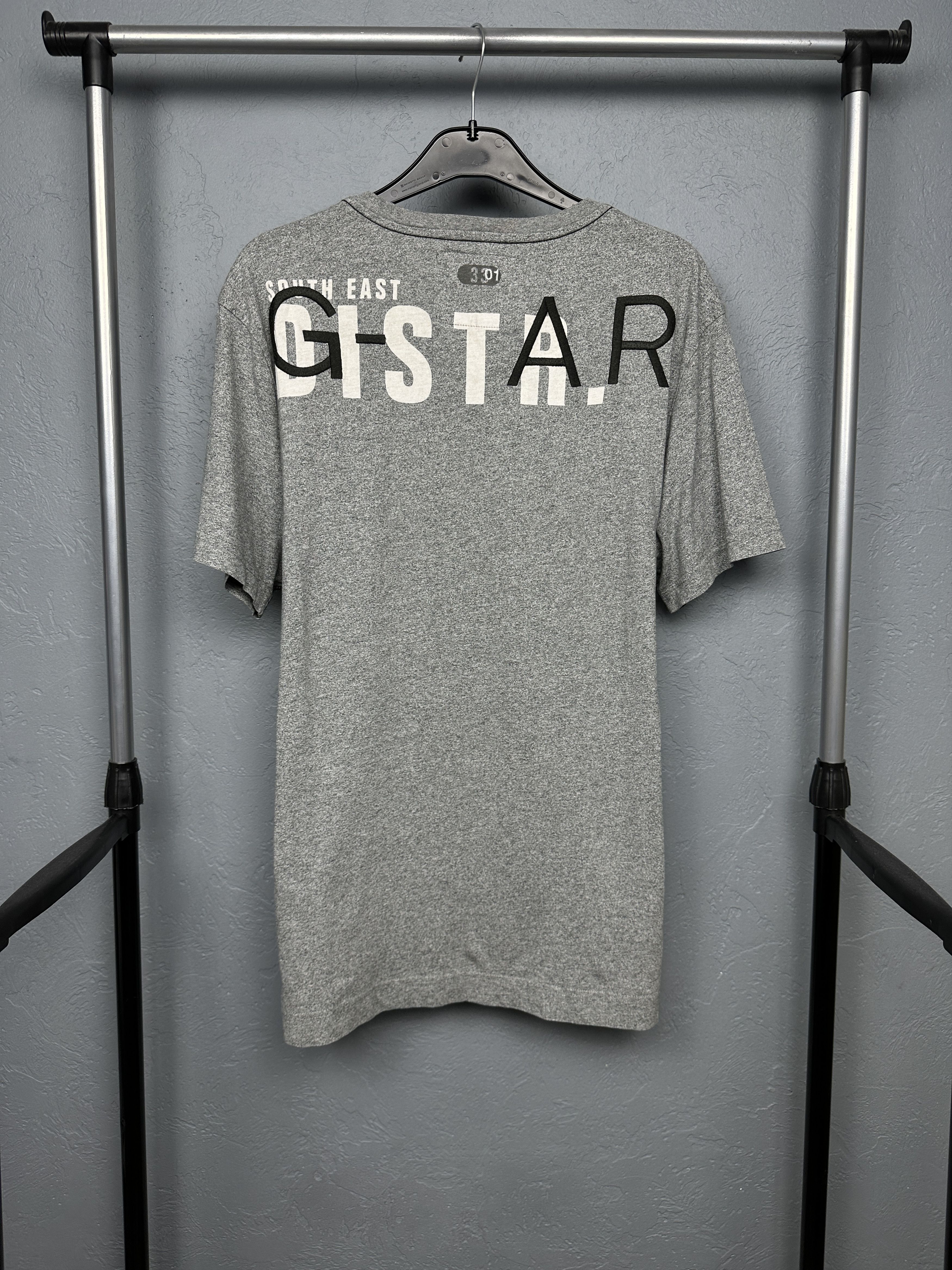 G-Star G Star Raw Mens Destrukt Crew Neck T-Shirt Size US XXL / EU 58 / 5 - 9 Thumbnail