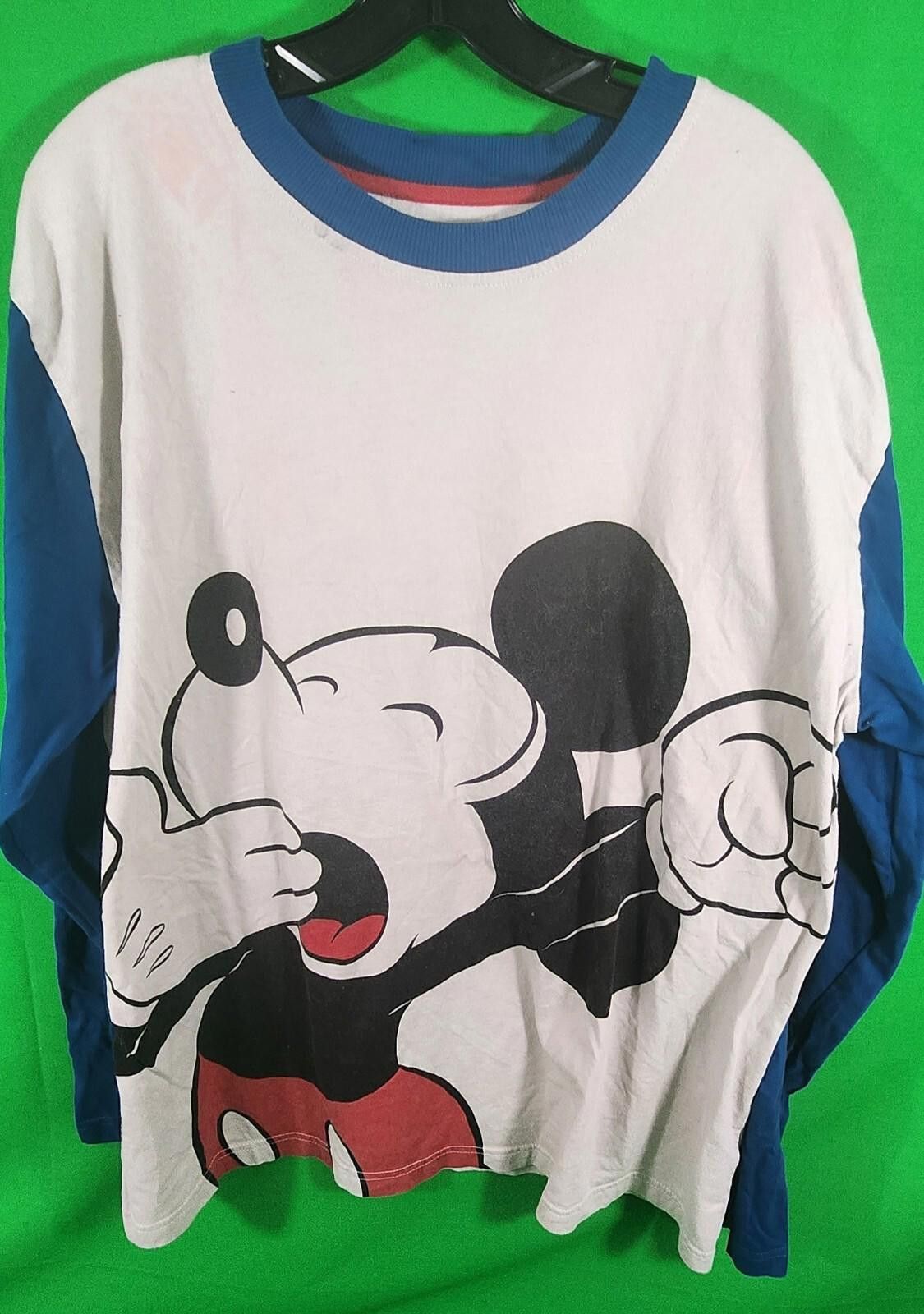 Disney Disney Parks Mickey Mouse Long Sleeves Pullover Top Shirt Size L / US 10 / IT 46 - 1 Thumbnail