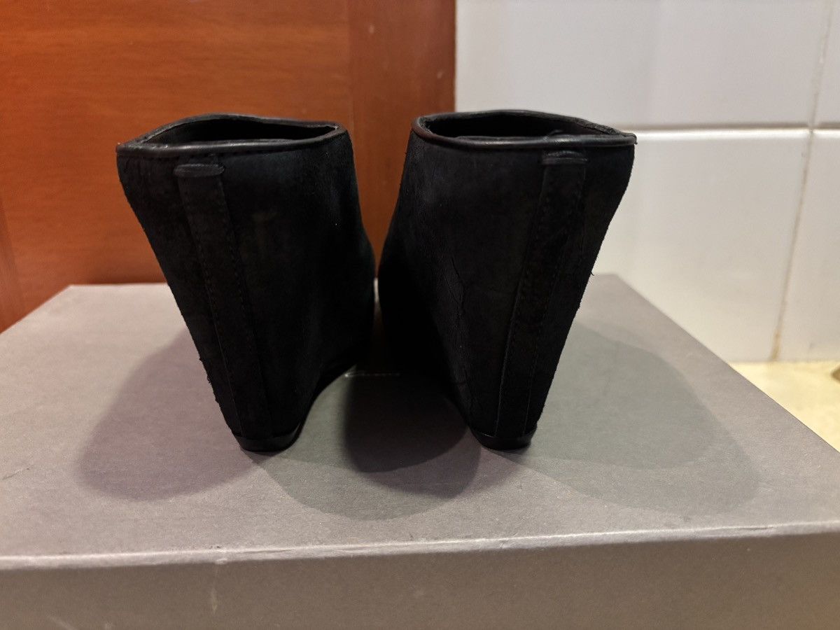 Rick Owens Rick Owens Black Suede Pumps Heels #36, 11cm Size US 6 / IT 36 - 4 Thumbnail