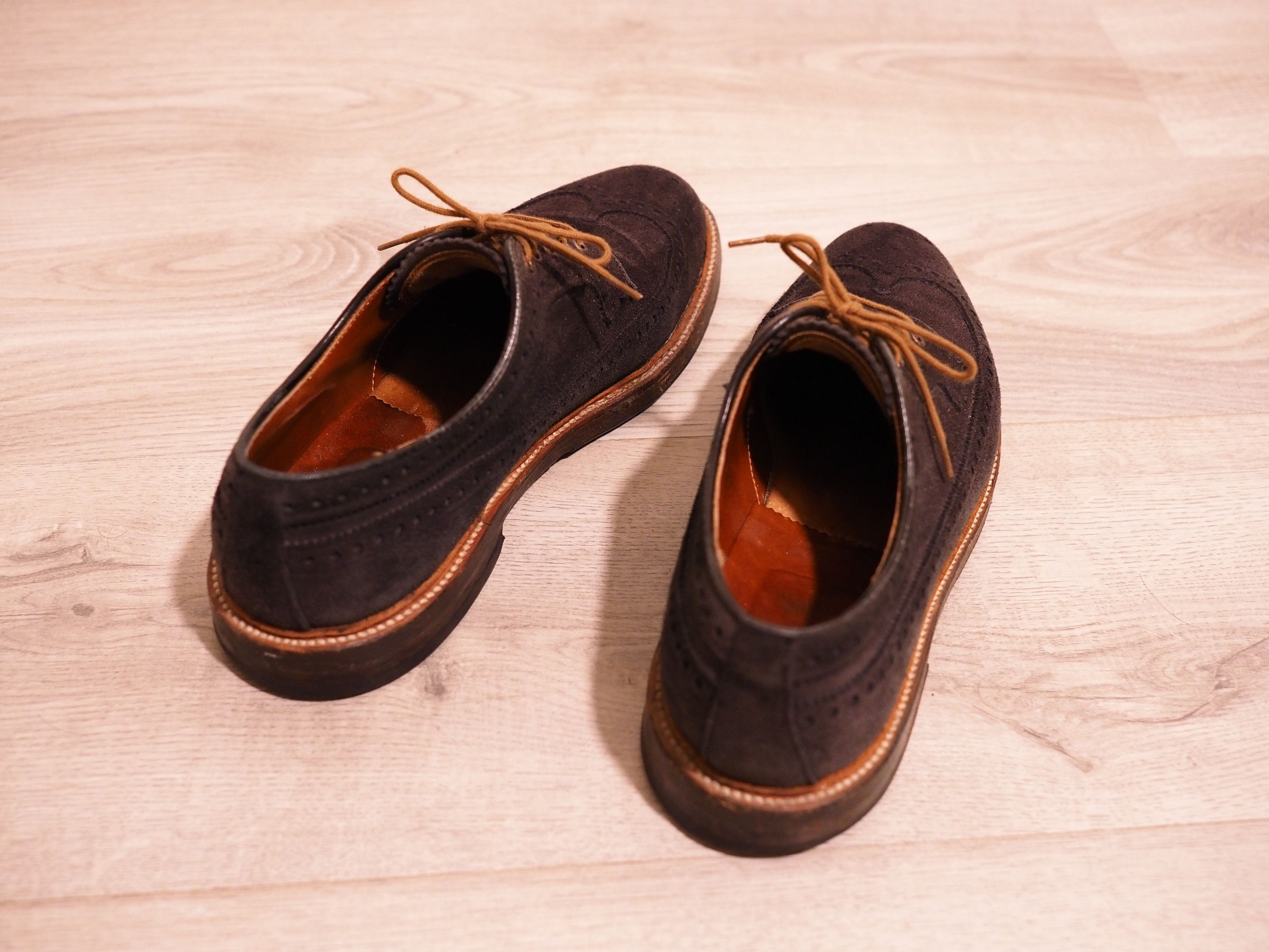 Alden Alden x Leffot Long Wing in Navy Suede Size US 8.5 / EU 41-42 - 3 Thumbnail