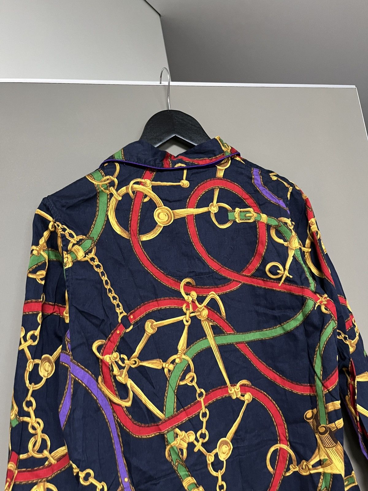 Lauren Ralph Lauren Lauren Ralph Lauren Equestrian Blue Chains Light Coat Size M / US 6-8 / IT 42-44 - 14 Thumbnail