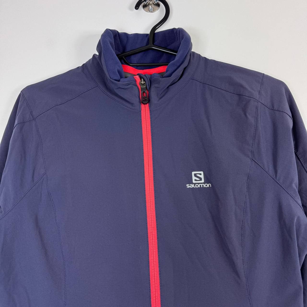 Salomon Salomon ClimaWind Jacket Womens Blue Full Zip Running L Size XS / US 0-2 / IT 36-38 - 2 Thumbnail