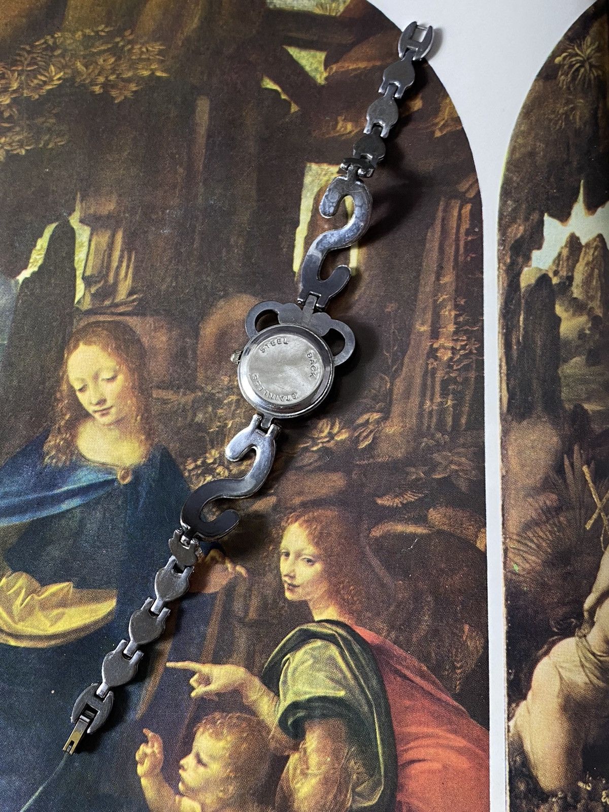 Jewelry Vintage Watch with Unique Bracelet Size ONE SIZE - 6 Thumbnail