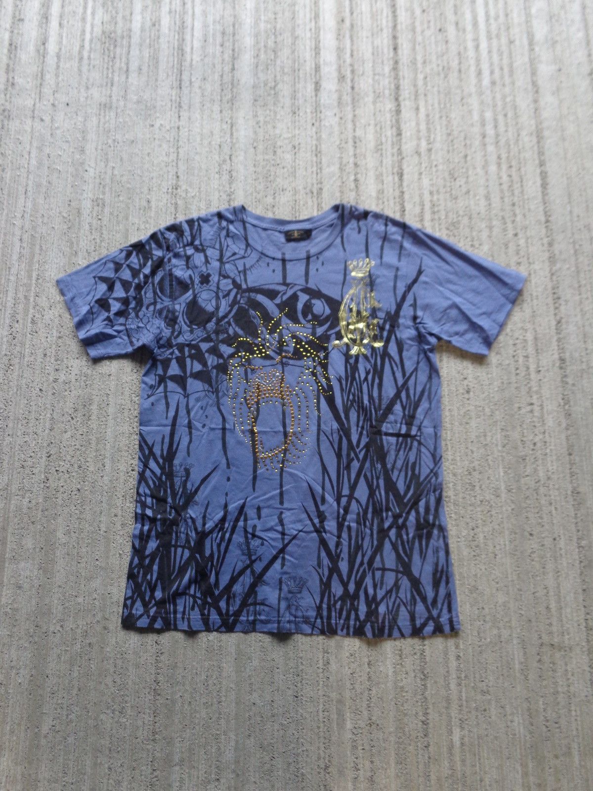 Ed Hardy Ed hardy rhinestone Y2K 2000s t-shirt Size US XL / EU 56 / 4 - 1 Thumbnail