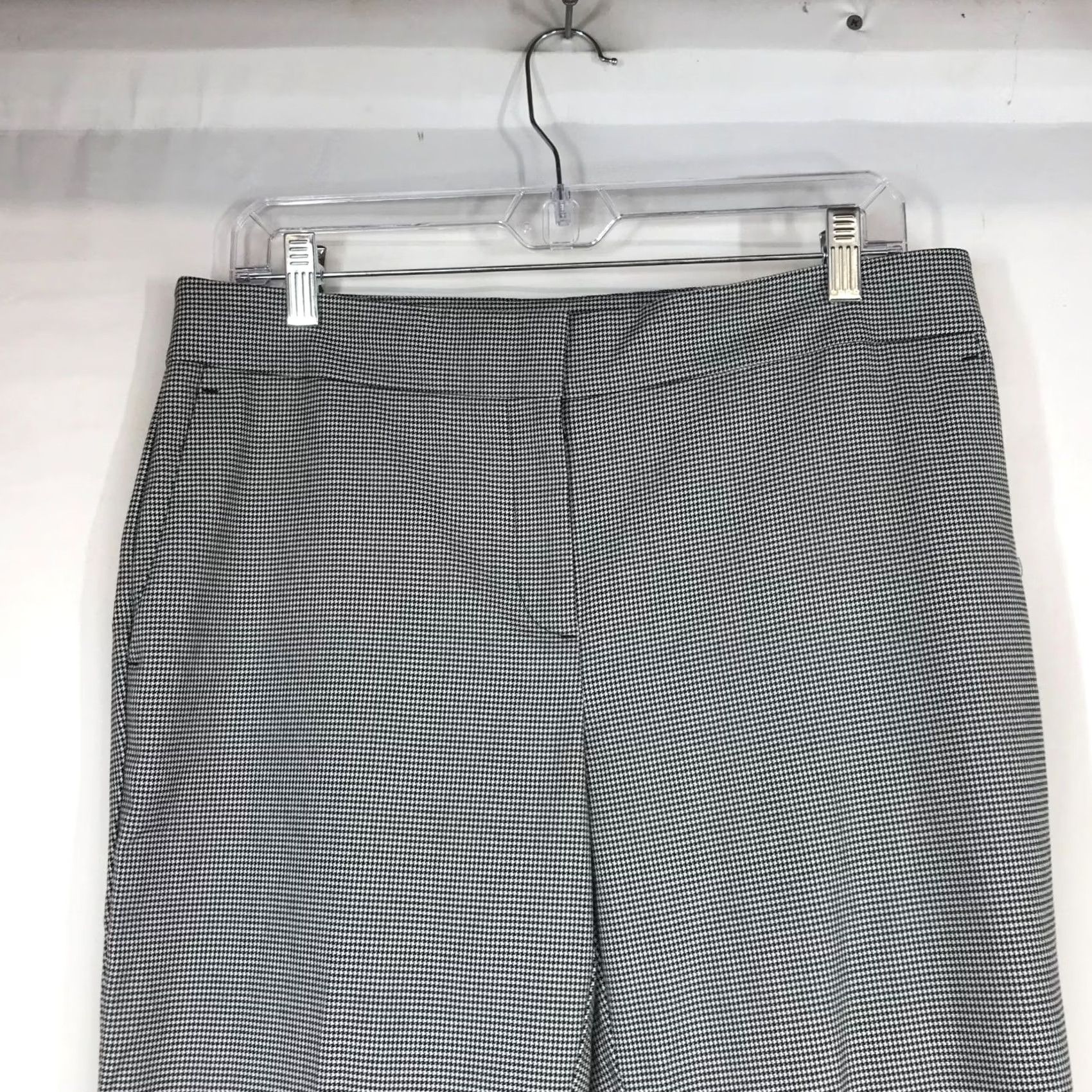 Ann Taylor Ann Taylor Women's 6 BLACK/WHITE Dress Pants Size 28" / US 6 / IT 42 - 2 Thumbnail
