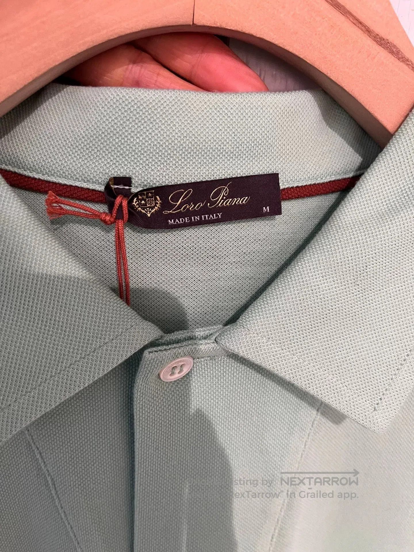 Loro Piana Loro Piana Solid Casual Polo Shirt. Size US M / EU 48-50 / 2 - 3 Thumbnail