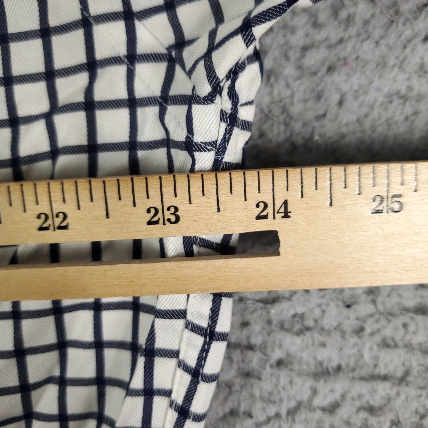 Peter Millar Peter Millar Button-Up Shirt Men’s Large Blue White Check Long Sleeve Casual Size US L / EU 52-54 / 3 - 6 Thumbnail