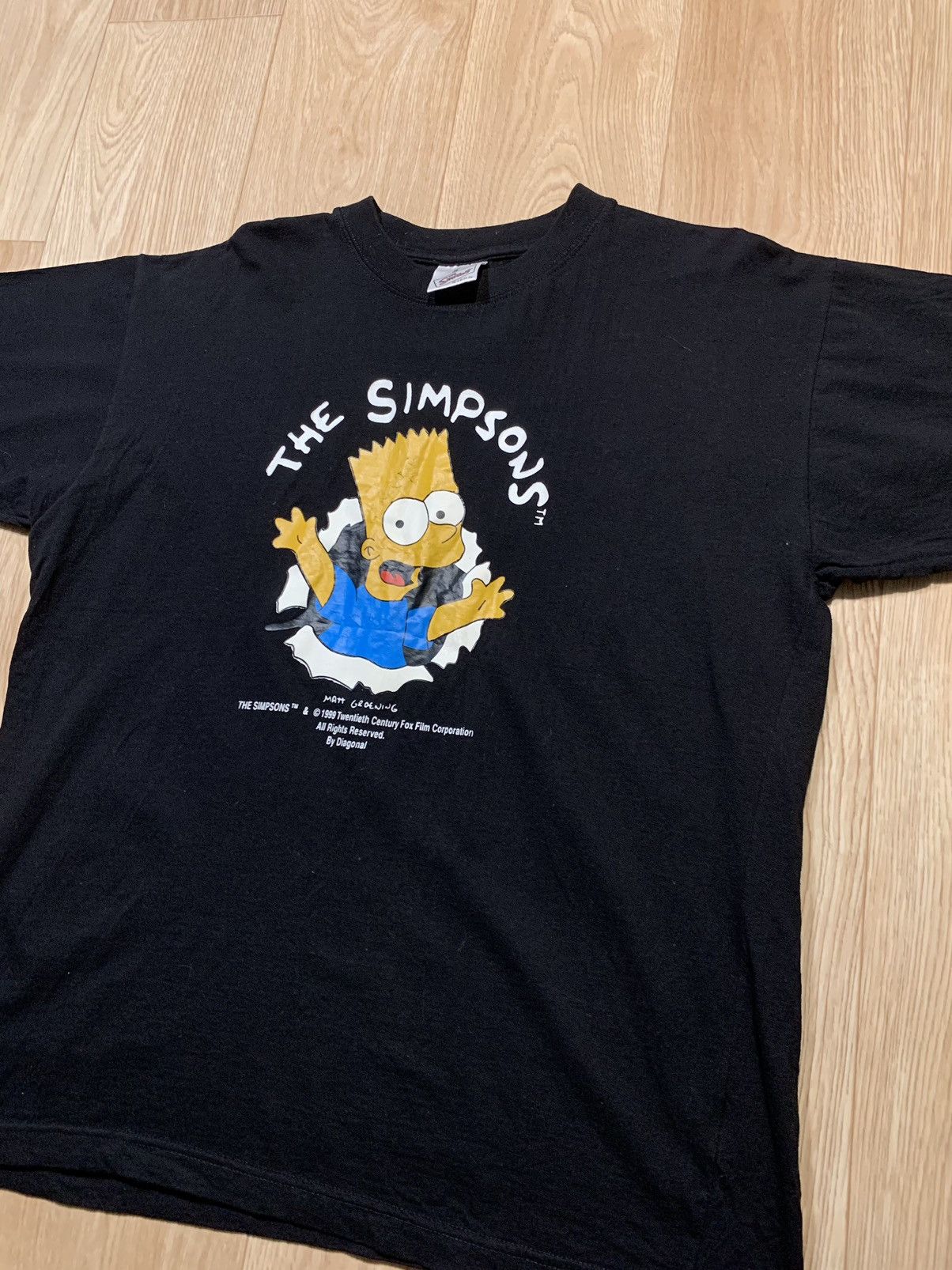Vintage Vintage 1999 The Simpsons Bart T-Shirt Size US S / EU 44-46 / 1 - 2 Thumbnail