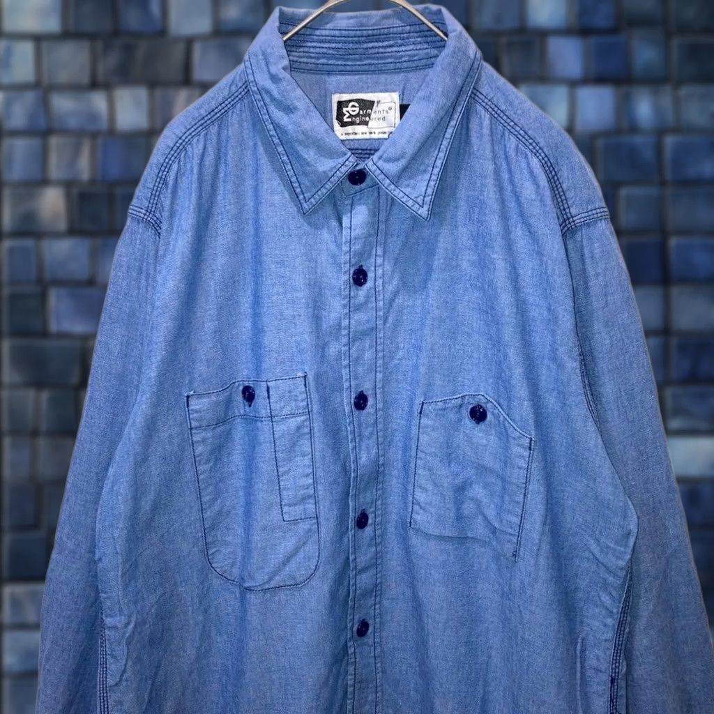 Engineered Garments Engineered Garments Button-Down Shirt Men COLOR BLUE Material Cotton SIZE L Used Size US L / EU 52-54 / 3 - 1 Thumbnail