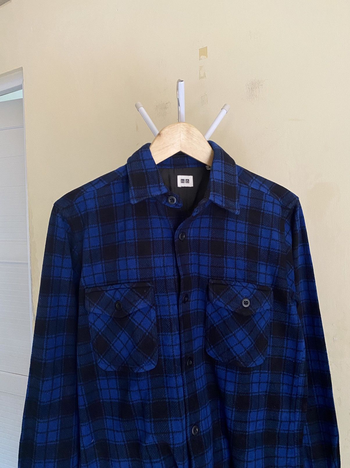 Uniqlo Uniqlo Blue Flanell Shirt Size US M / EU 48-50 / 2 - 3 Thumbnail