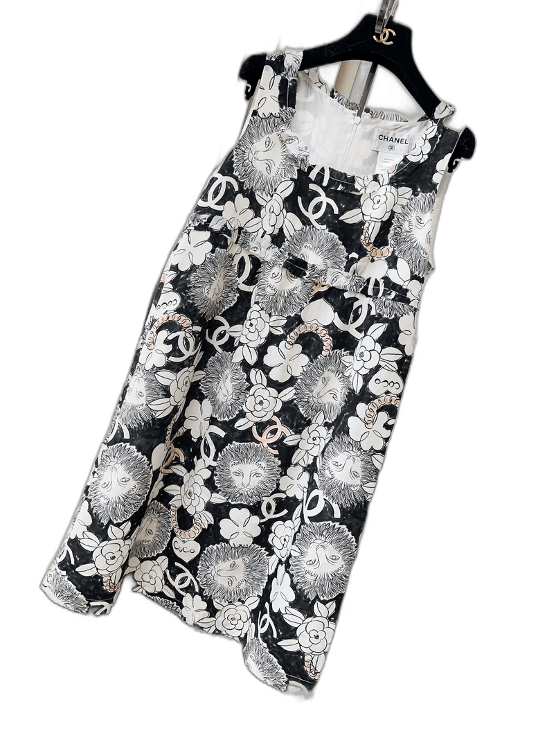 Chanel Chanel vintage sleeveless silk dress Size US 40 / EU 56 - 1 Thumbnail