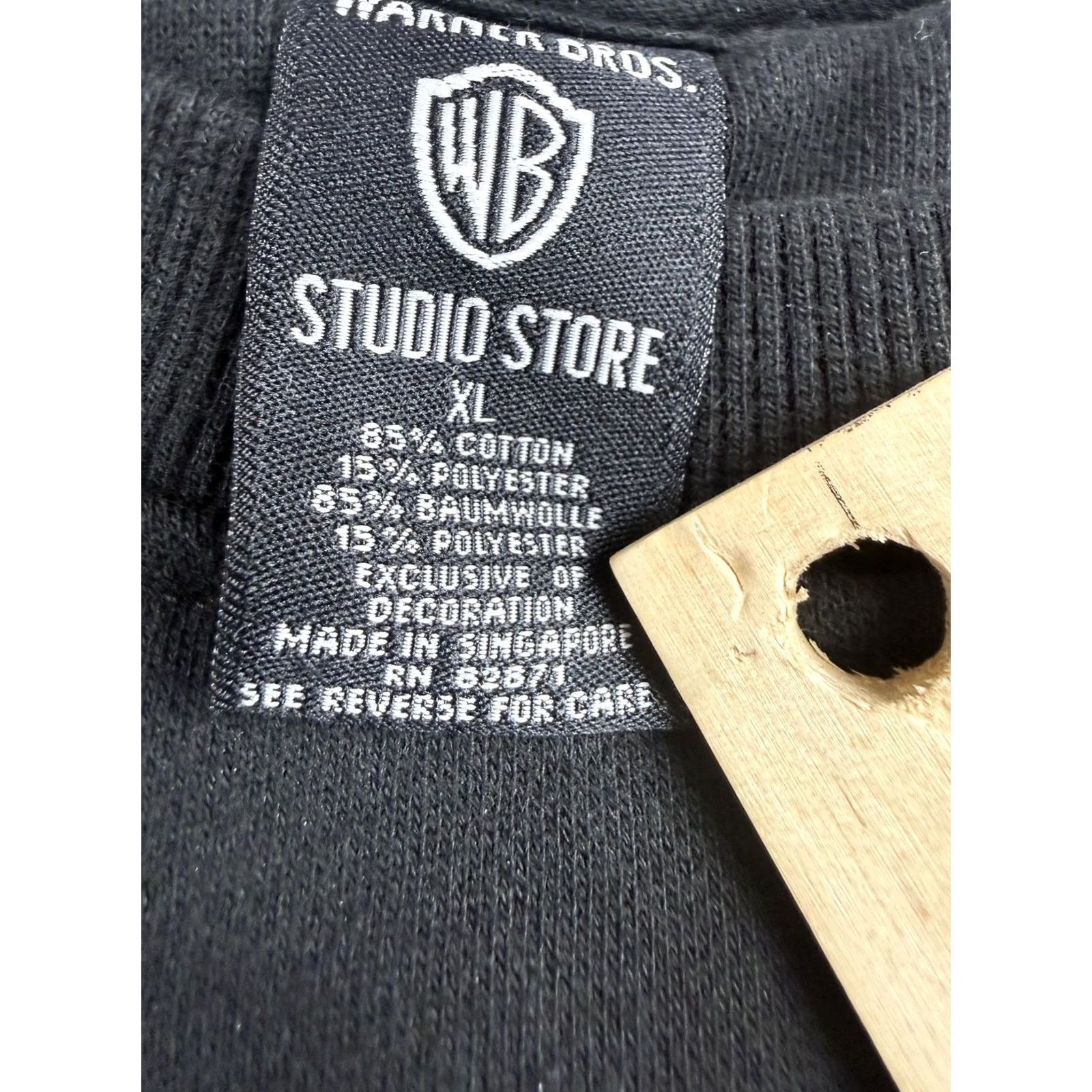 Vintage VINTAGE Warner Bros Studio Store Sweatshirt Mens XL Black Looney Tunes Fleece Size US XL / EU 56 / 4 - 3 Thumbnail