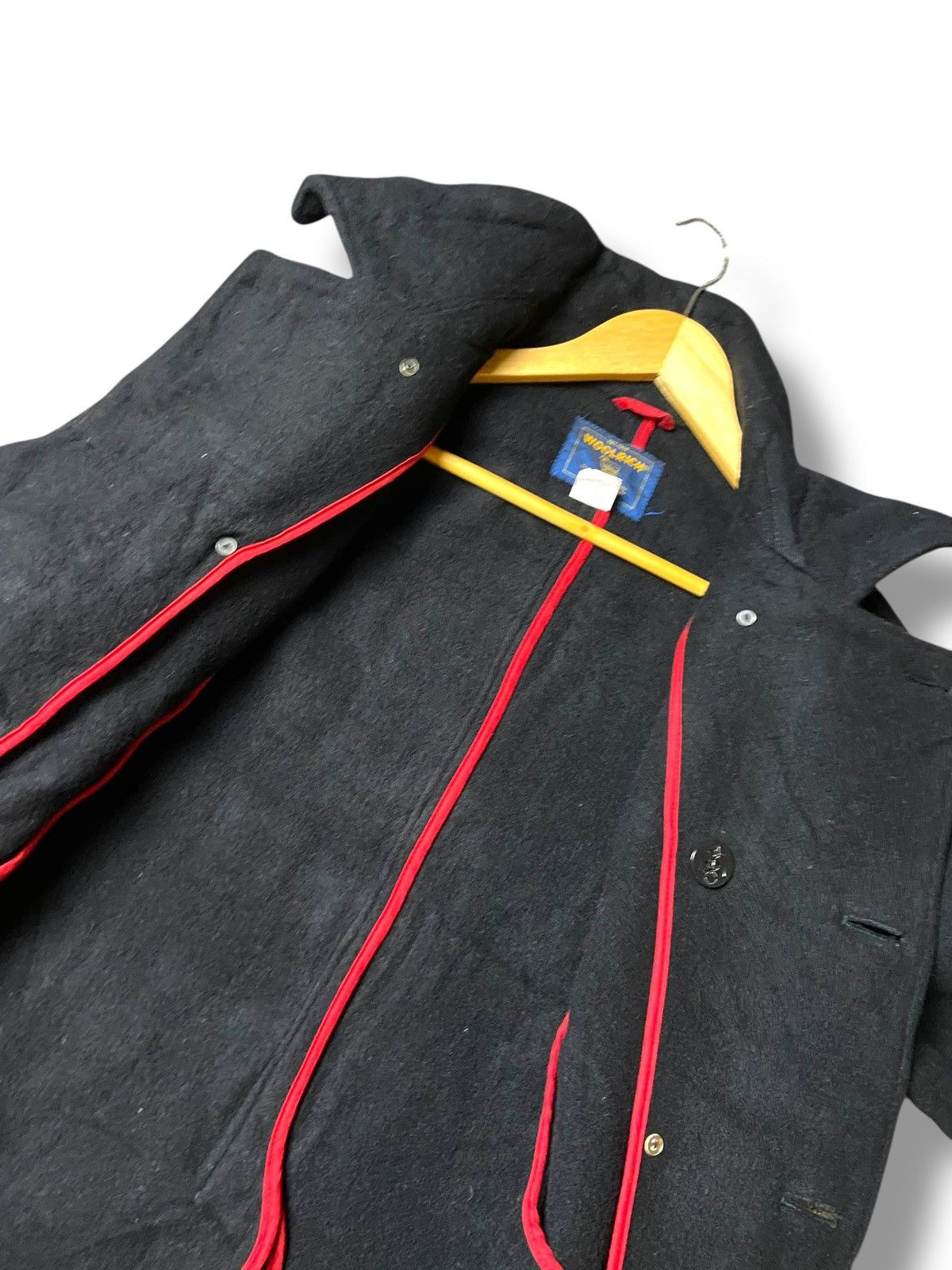 Japanese Brand × Vintage × Woolrich Woolen Mills Vintage WOOLRICH Double Breasted Wool Coat (129) Size US M / EU 48-50 / 2 - 4 Thumbnail