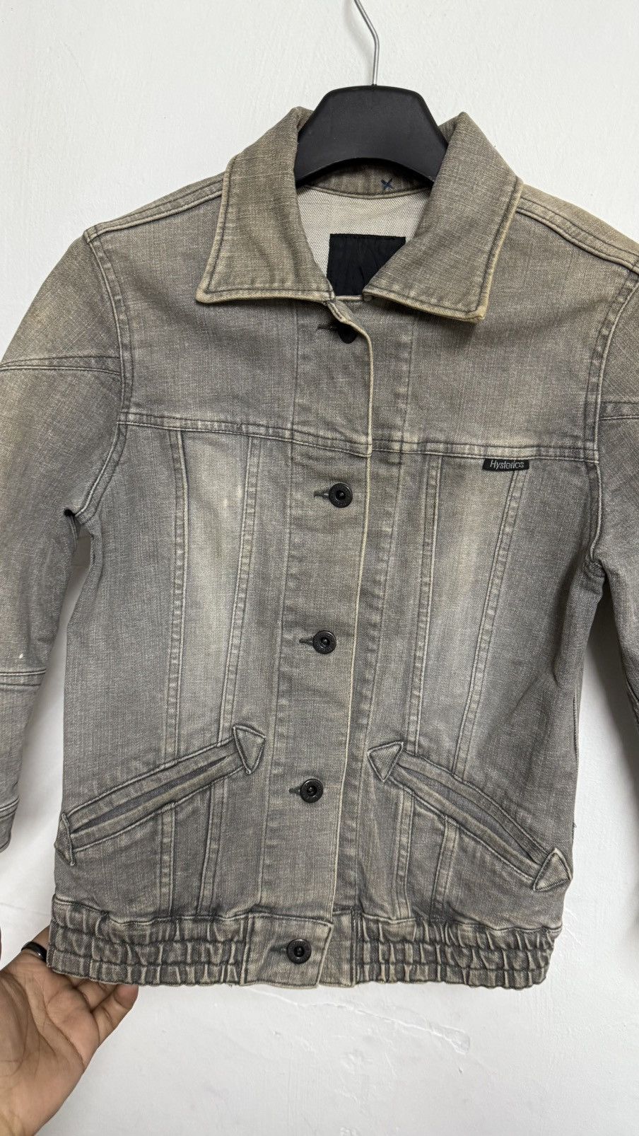 Hysteric Glamour HYSTERICS GLAMOUR TRUCKER JACKET DENIM Size US XS / EU 42 / 0 - 2 Thumbnail