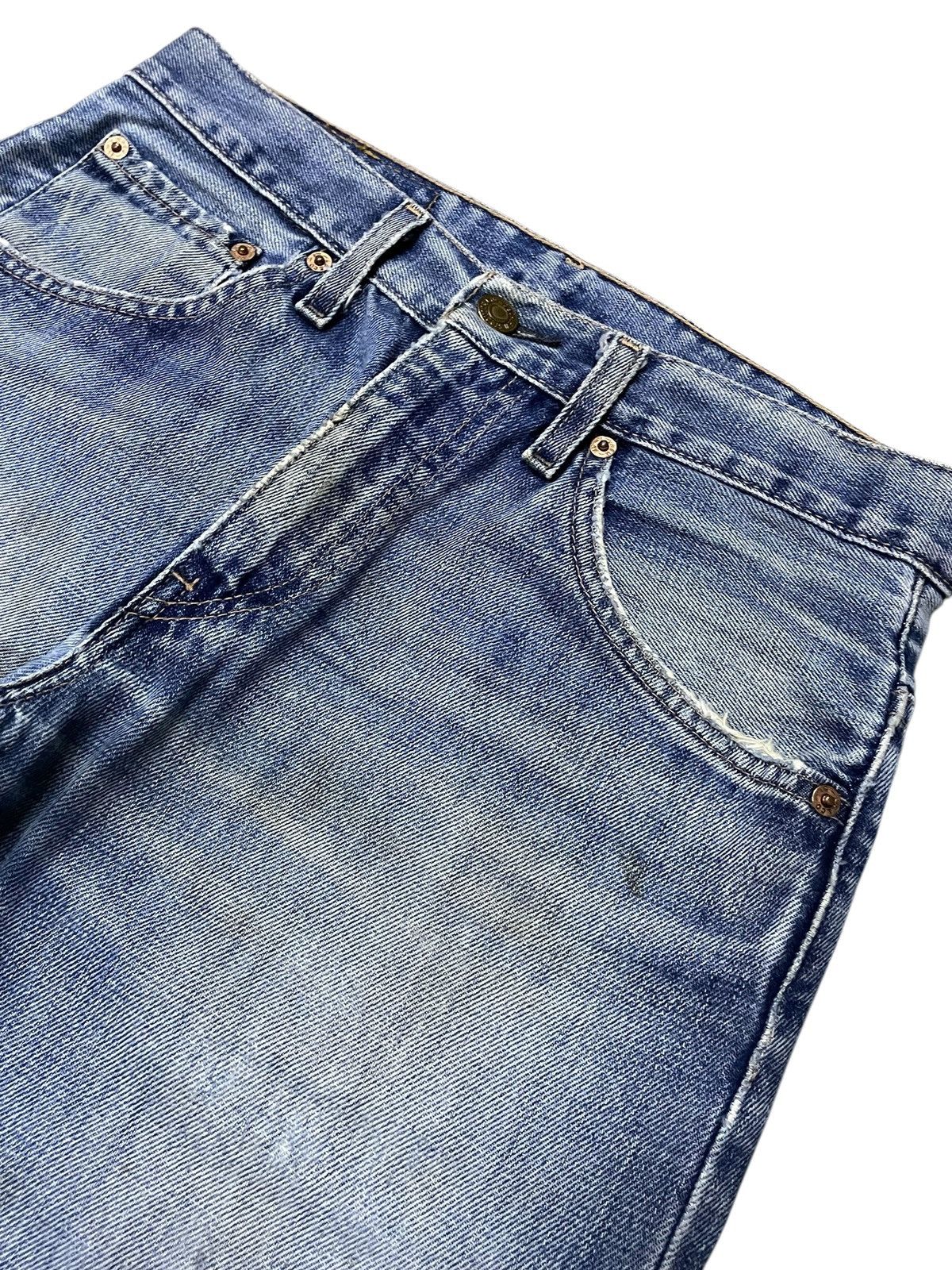 Levi's Vintage Levis 507 Flared Bootcut Distressed Jeans Size US 28 / EU 44 - 11 Thumbnail