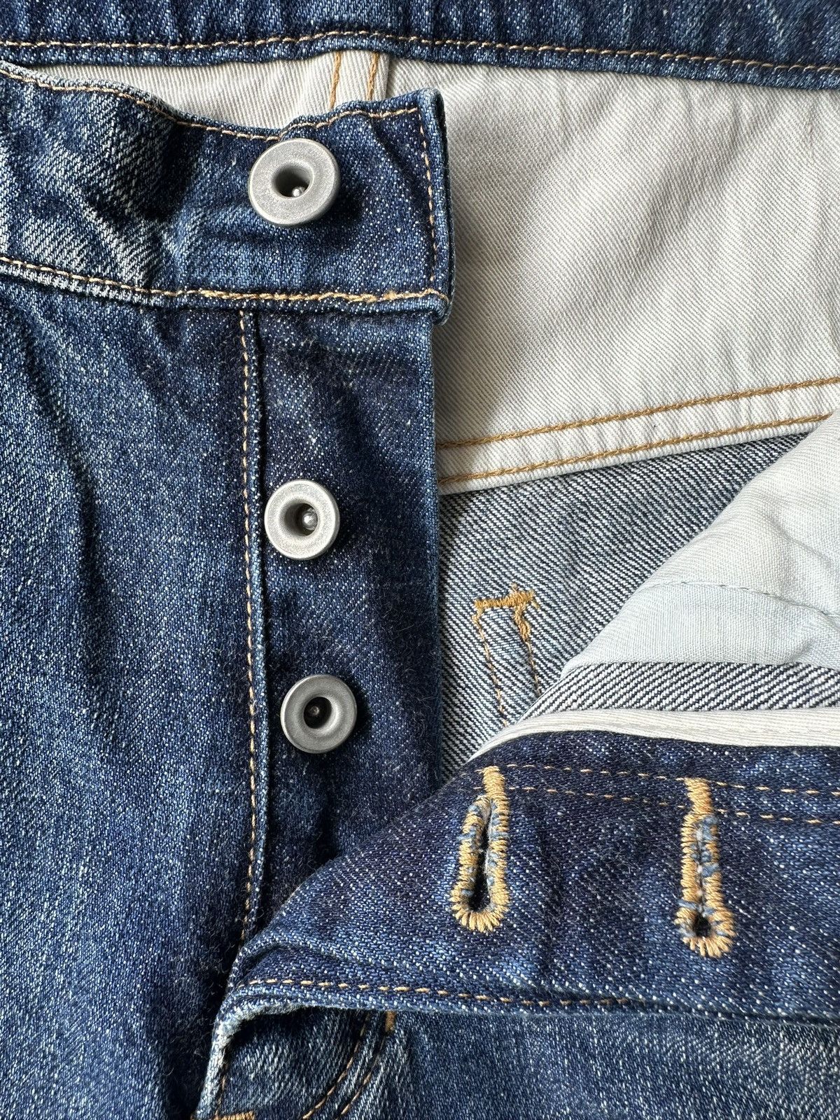 Kazuyuki Kumagai Attachment 00's Attachment stonewash denim jeans Size US 30 / EU 46 - 19 Thumbnail