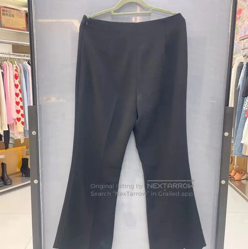 Miu Miu Miu Miu Black Casual Cotton Pants . Size 23" - 4 Thumbnail