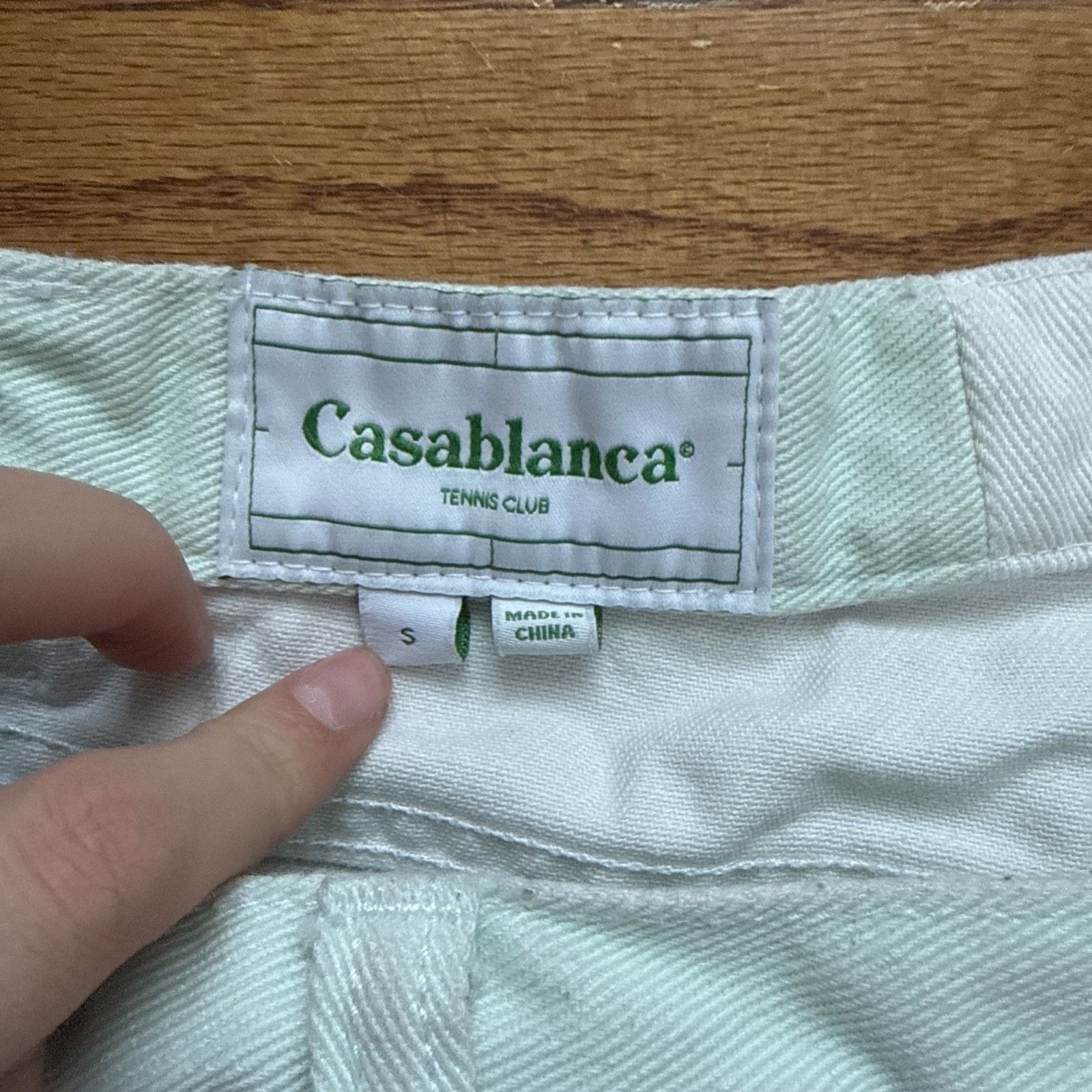 Casablanca casablanca shell print denim shorts white Size S 30 C23 Size US 30 / EU 46 - 5 Thumbnail