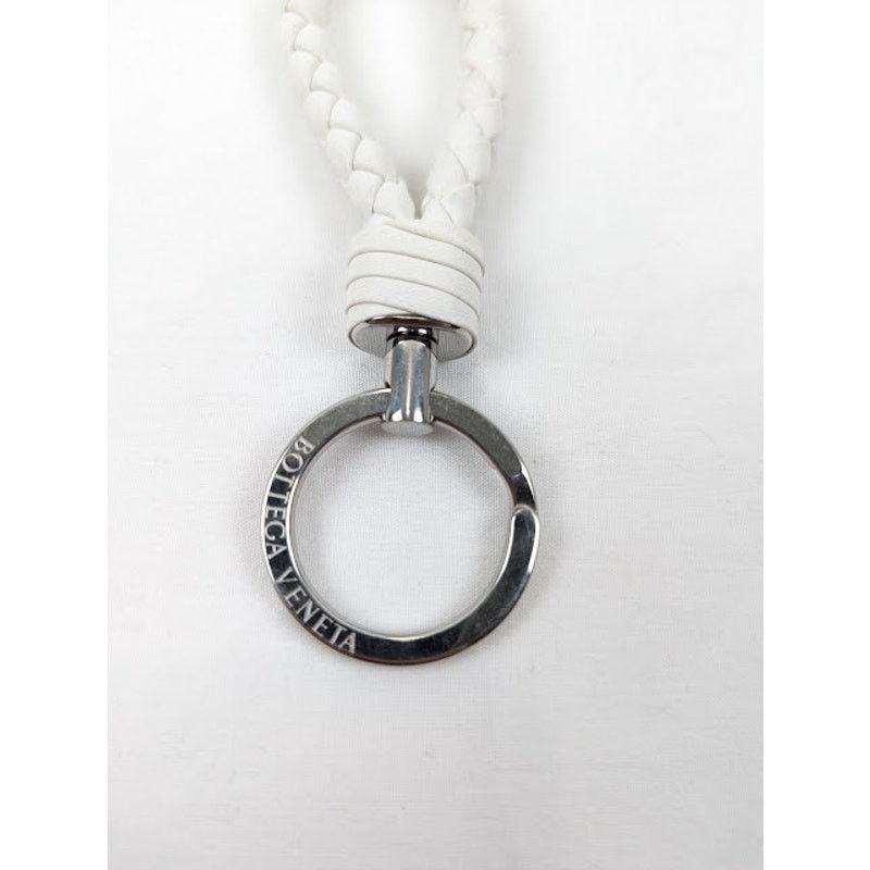 Bottega Veneta o1rshd1 Size: OS / Key Ring in White Size ONE SIZE - 3 Thumbnail