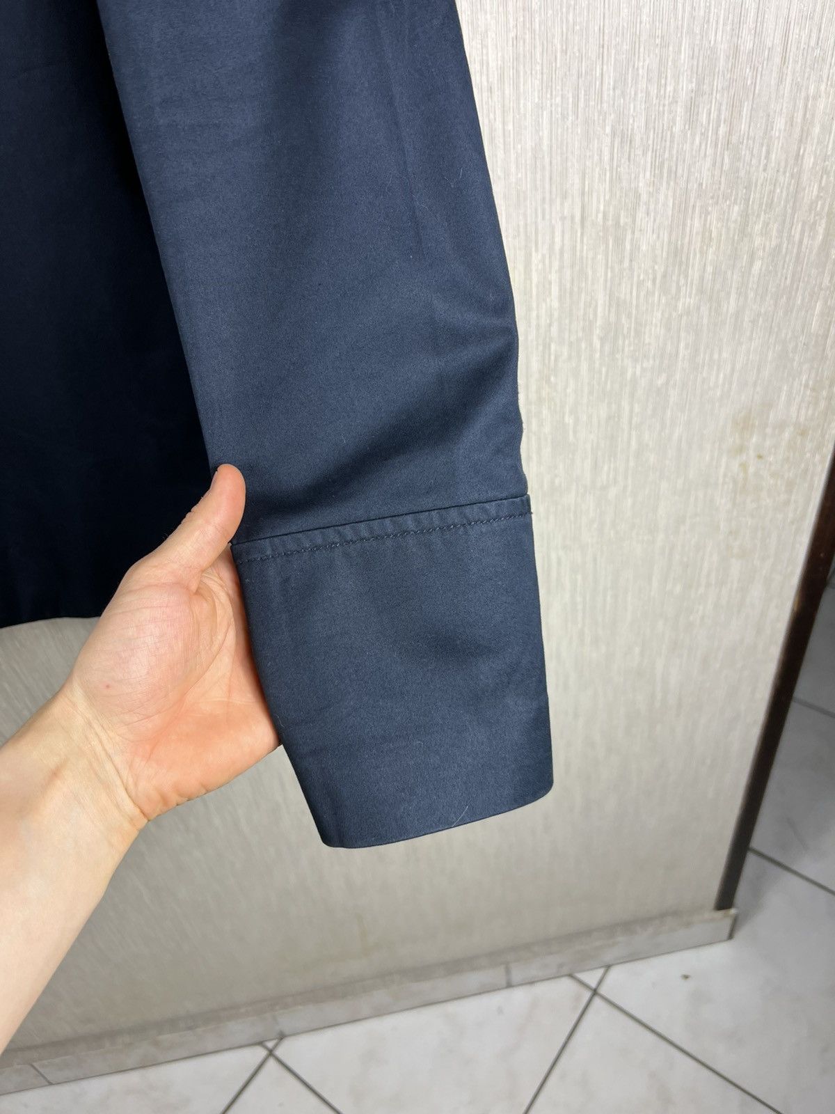 Emporio Armani Emporio Armani BlueLine asymmetrical cut jacket clips blazer Size US M / EU 48-50 / 2 - 8 Thumbnail