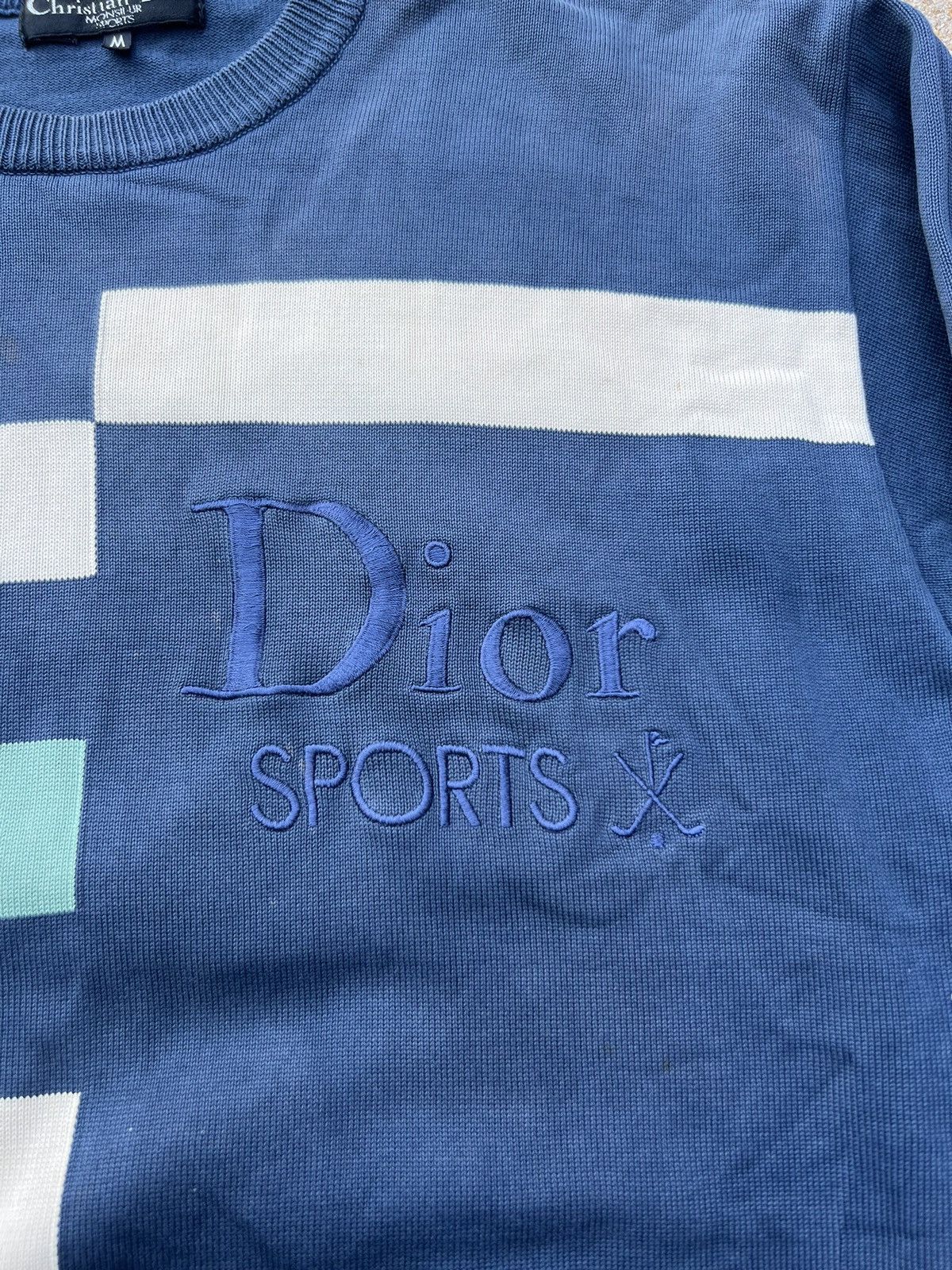 Christian Dior Monsieur Christian Dior Embroidered Logo Sweatshirt Size US M / EU 48-50 / 2 - 3 Thumbnail