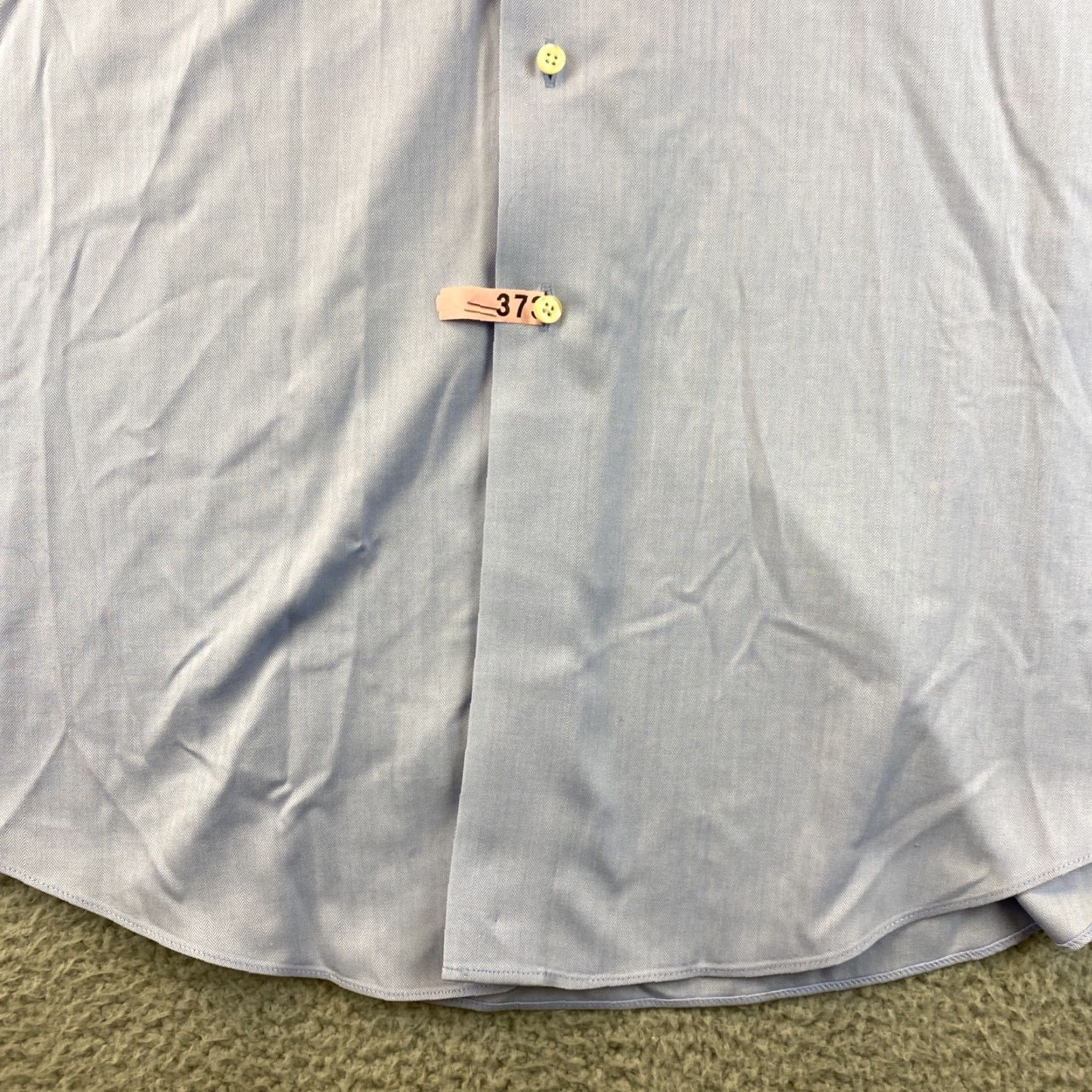 Brooks Brothers Brooks Brothers Dress Shirt Men's 17 Regular Fit Blue Long Sleeve Button Up 84-25 Size 46R - 2 Thumbnail