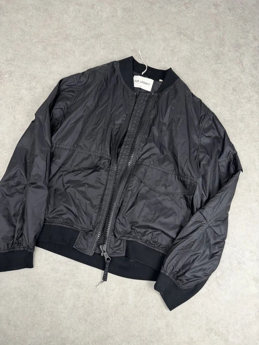 Our Legacy SS2016 Our Legacy Silky Black Light Nylon Jacket Size US M / EU 48-50 / 2 - 8 Thumbnail