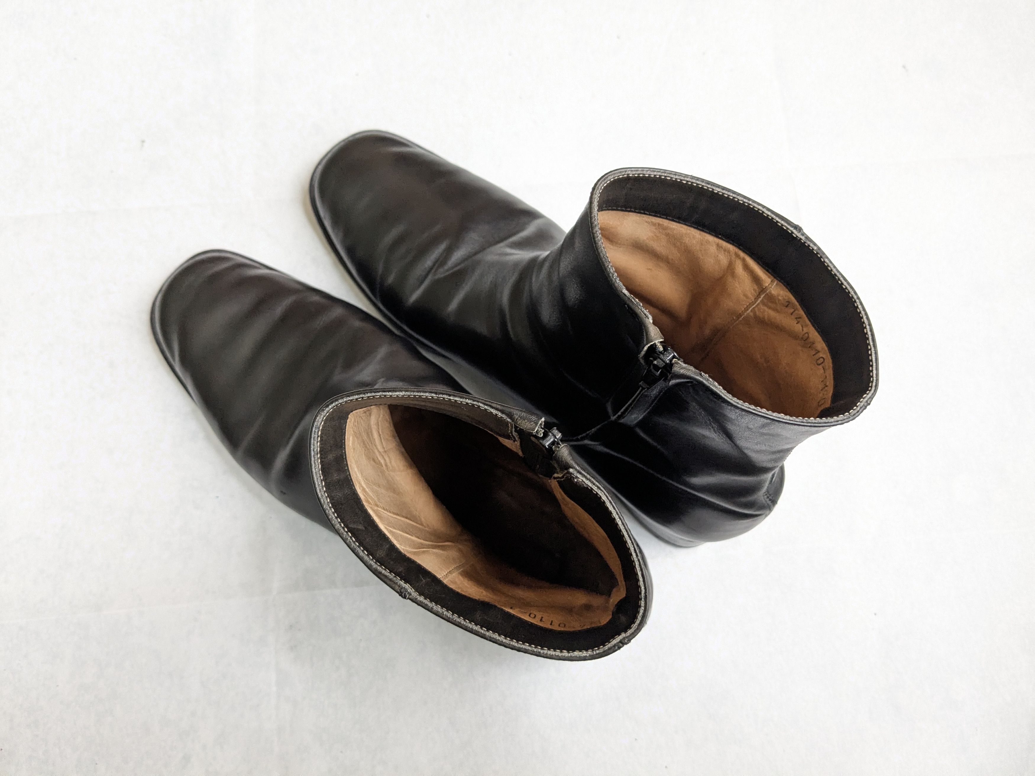 Gucci Gucci Side Zip Boots Black 12 Leather Size US 12 / EU 45 - 16 Thumbnail