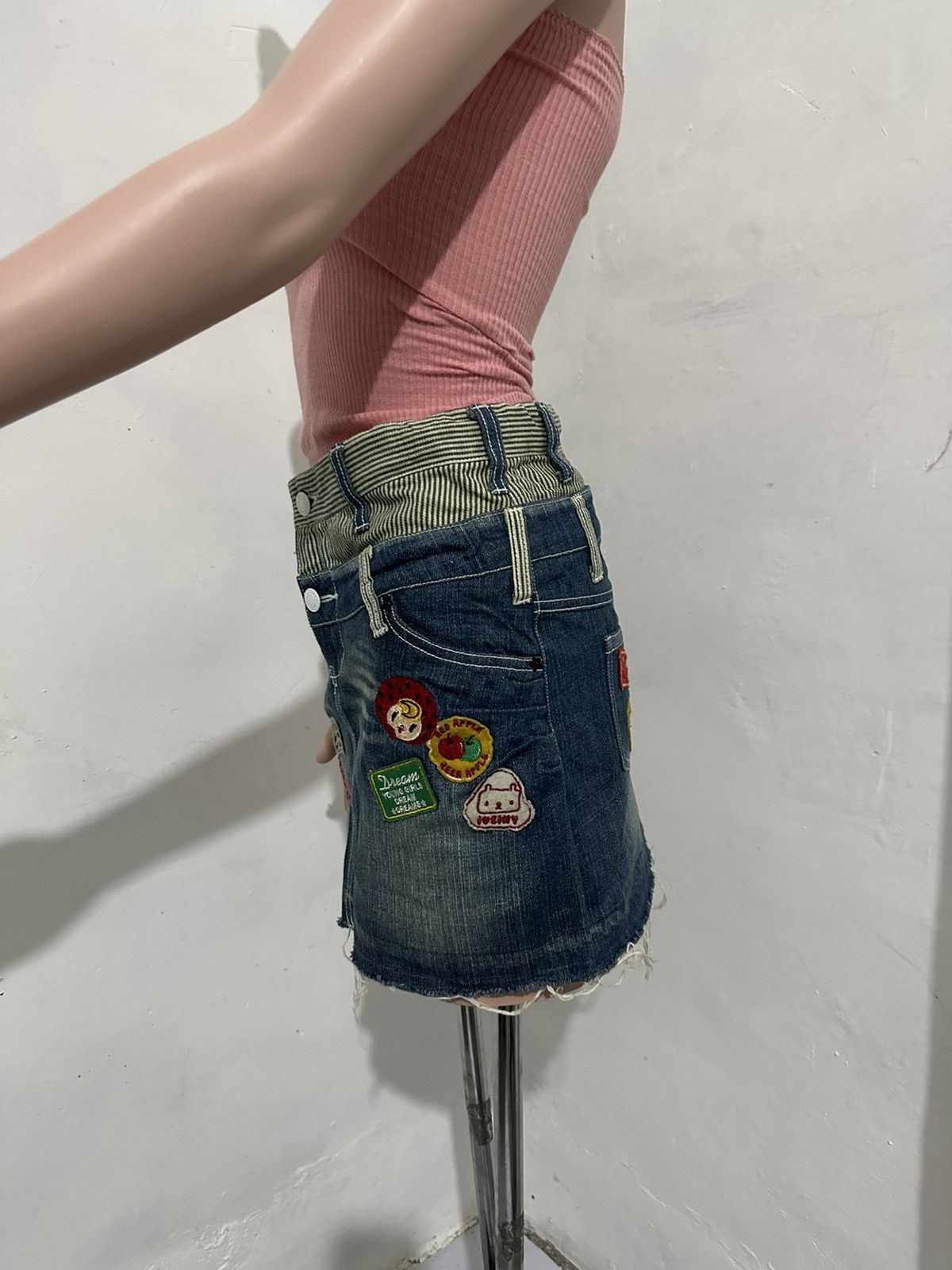 Japanese Brand Kuma no Eimy Chan Double Waist Style Skirt Size 27" / US 4 / IT 40 - 16 Thumbnail