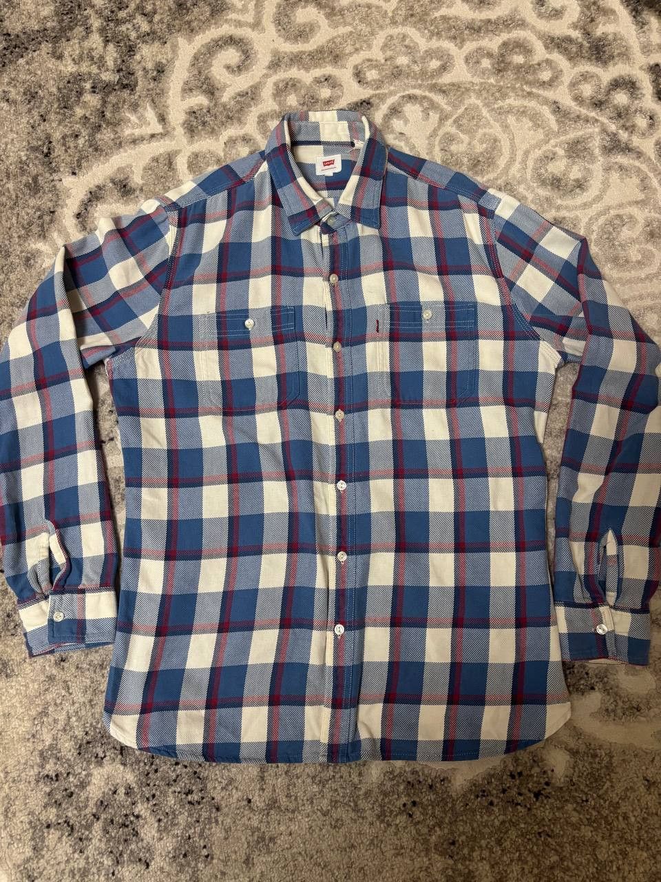 Levi's Levi's Vintage blue checkered shirt size L Size US L / EU 52-54 / 3 - 9 Thumbnail