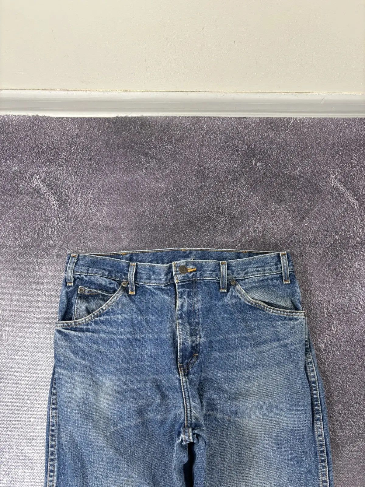 Dickies × Vintage Vintage Dickies Y2K Faded Blue Denim USA Hype Jeans Size US 32 / EU 48 - 8 Thumbnail