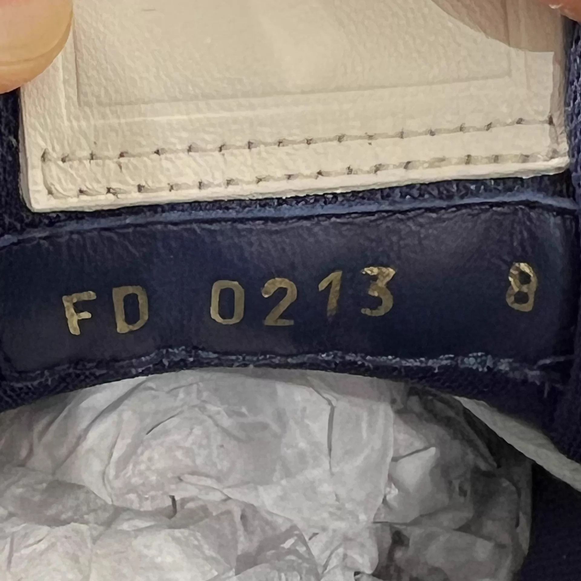 Louis Vuitton Lv Trainer White Blue Cement UK8 / 42 Size US 9 / EU 42 - 8 Thumbnail