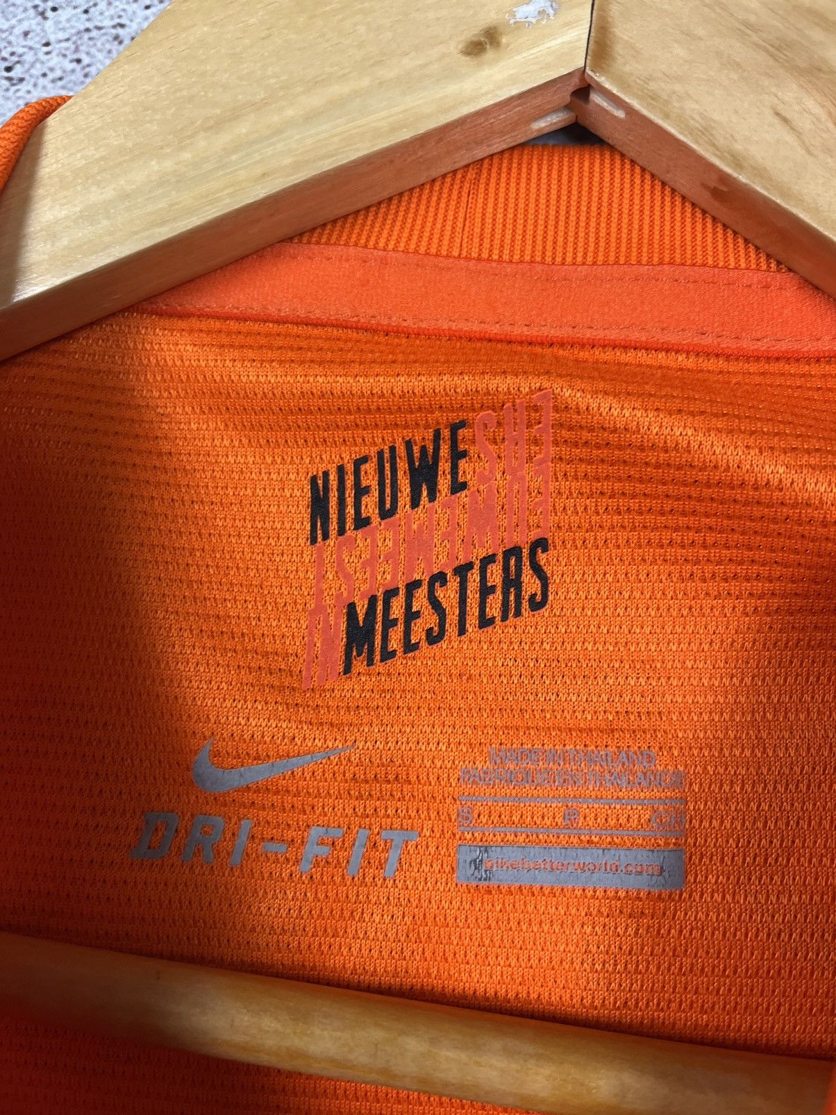 Nike NIKE NETHERLANDS 2012 2013 HOME SOCCER JERSEY #16 V.PERSIE Size US S / EU 44-46 / 1 - 6 Thumbnail