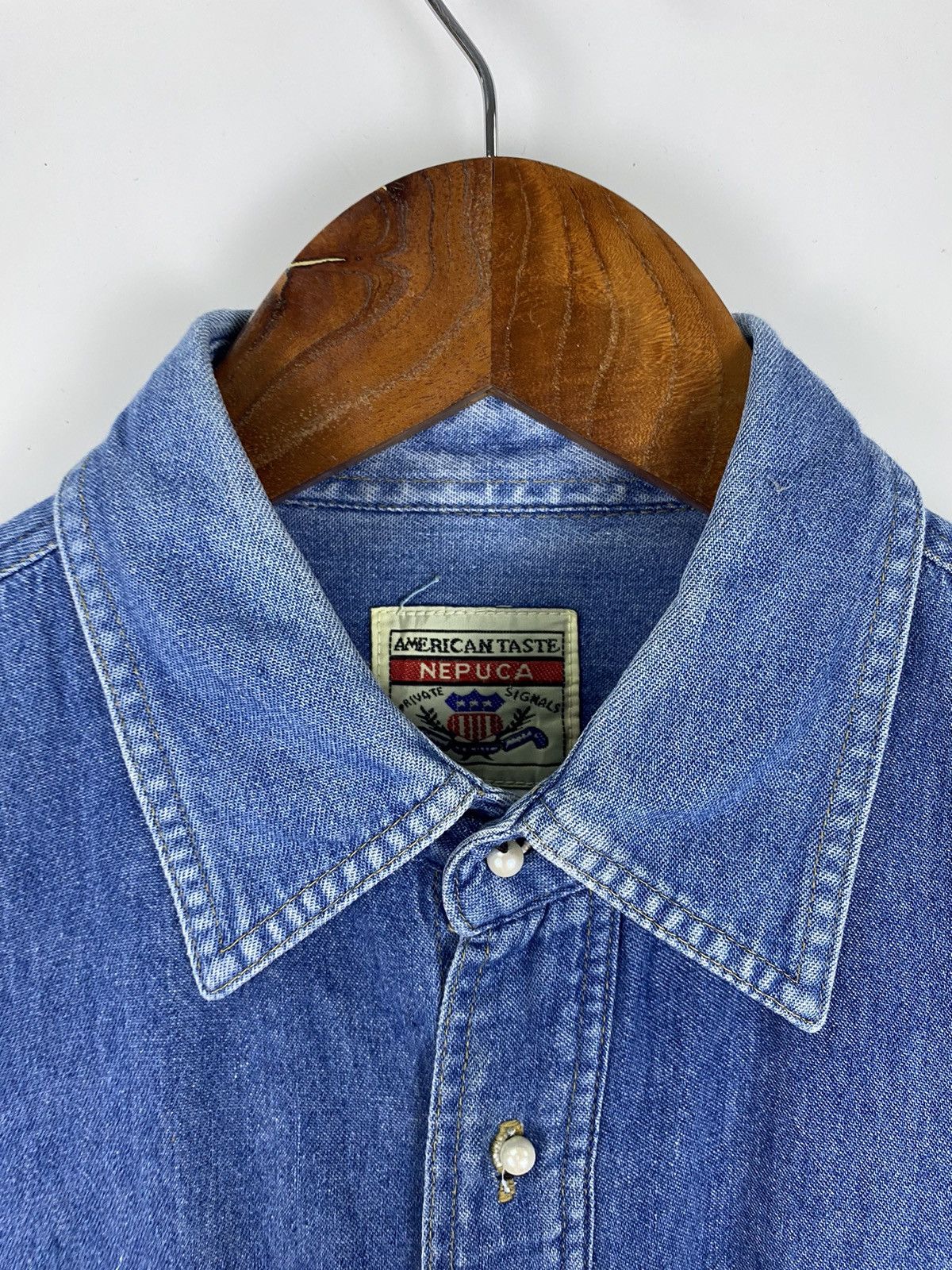 Vintage Vintage Nepuca Pearl button denim Size US M / EU 48-50 / 2 - 6 Thumbnail
