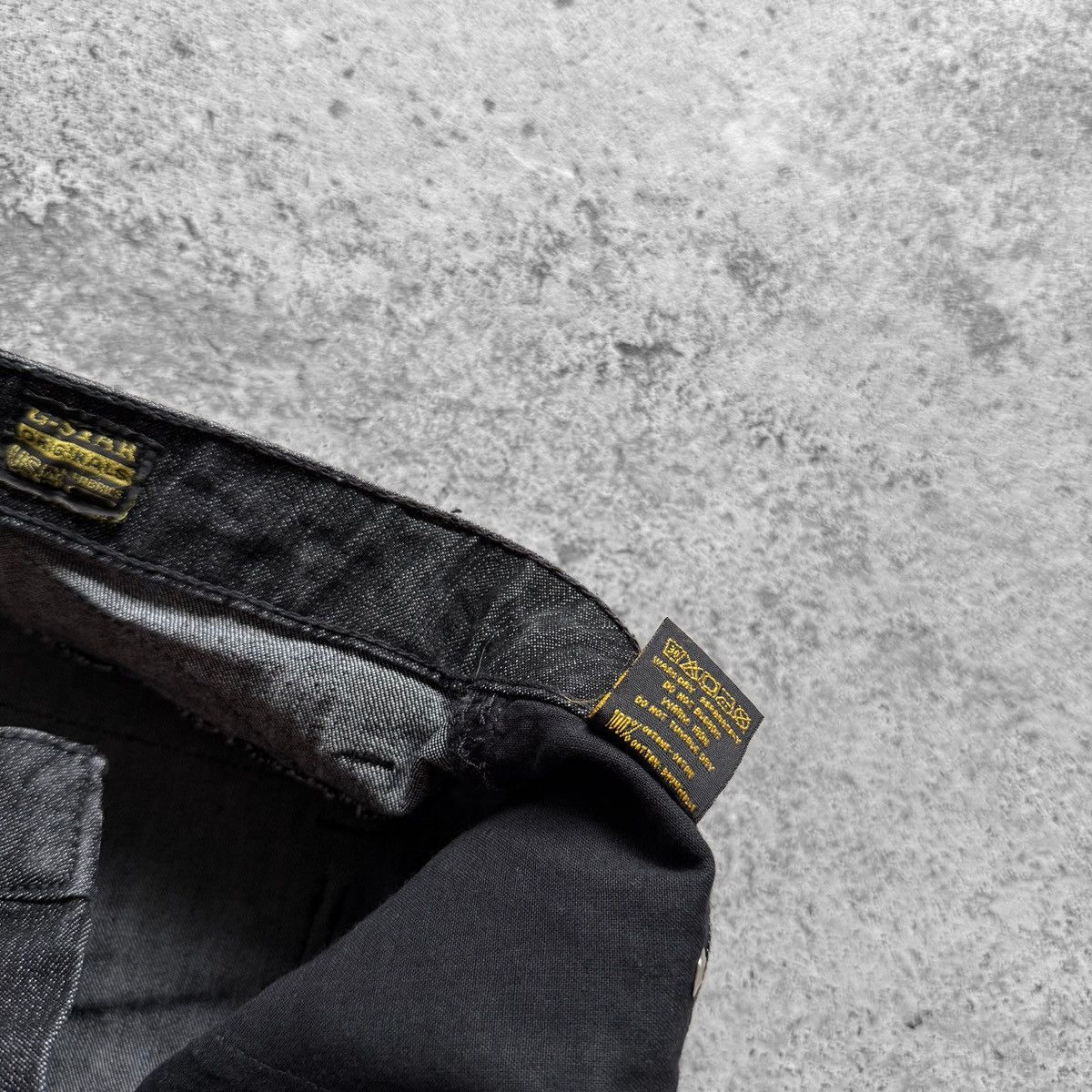 G-Star G-Star Raw Originals Vintage 96 Graphic Multi Pocket Jeans Size 33" - 7 Thumbnail