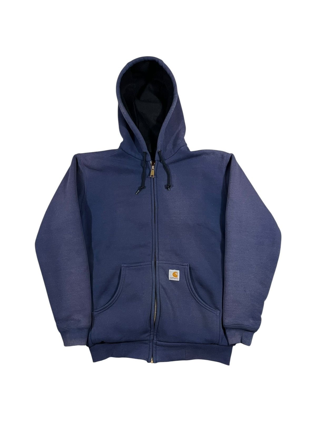 Carhartt J149 NVY Thermal Lined Hoodie Faded Blue Purple
