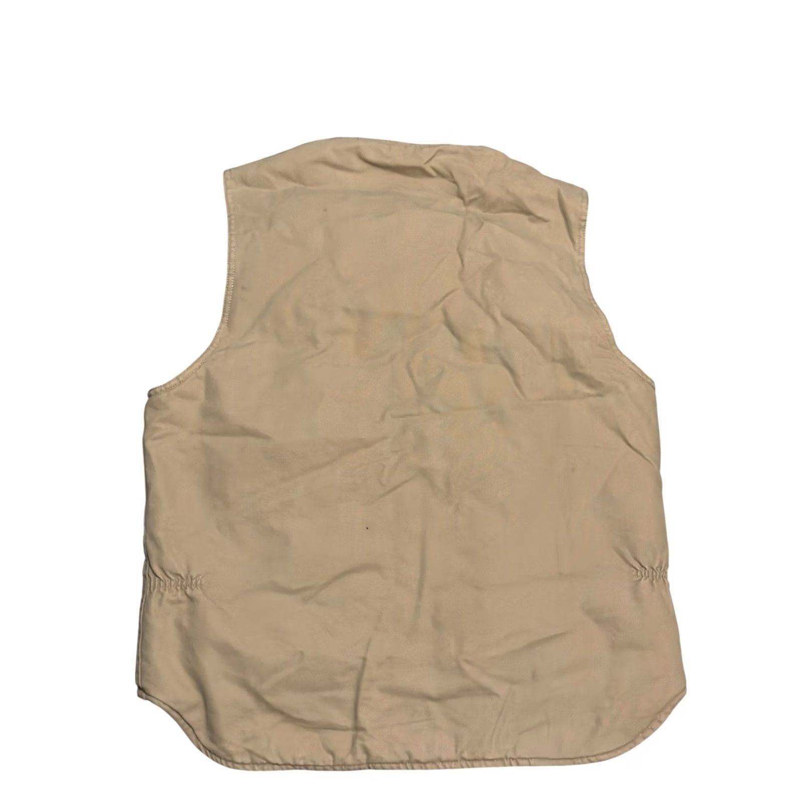 Vintage Cinch Vest M Brown Canvas Pockets Insulated Full Zip Rugged Workwear Casual/Workwear Mens Size US M / EU 48-50 / 2 - 2 Thumbnail