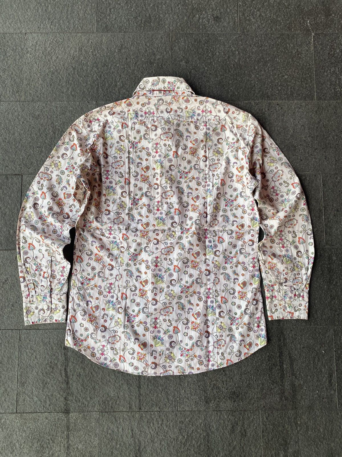 Designer il faro italian designer shirts button ups Size US L / EU 52-54 / 3 - 4 Thumbnail