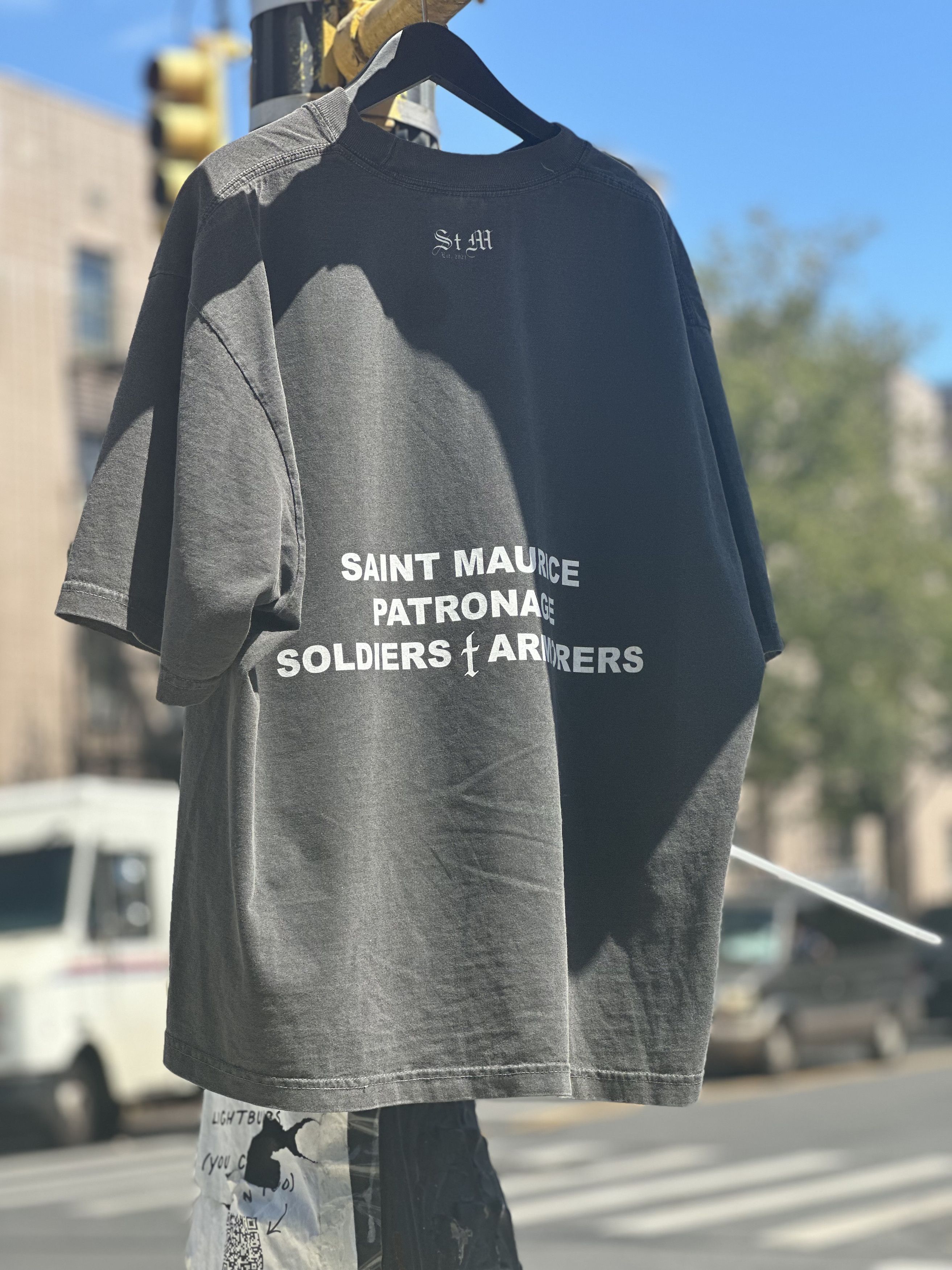 Other St.Maurice UNISEX [Drop Shoulder] TEE w| back Quote Size US M / EU 48-50 / 2 - 4 Thumbnail