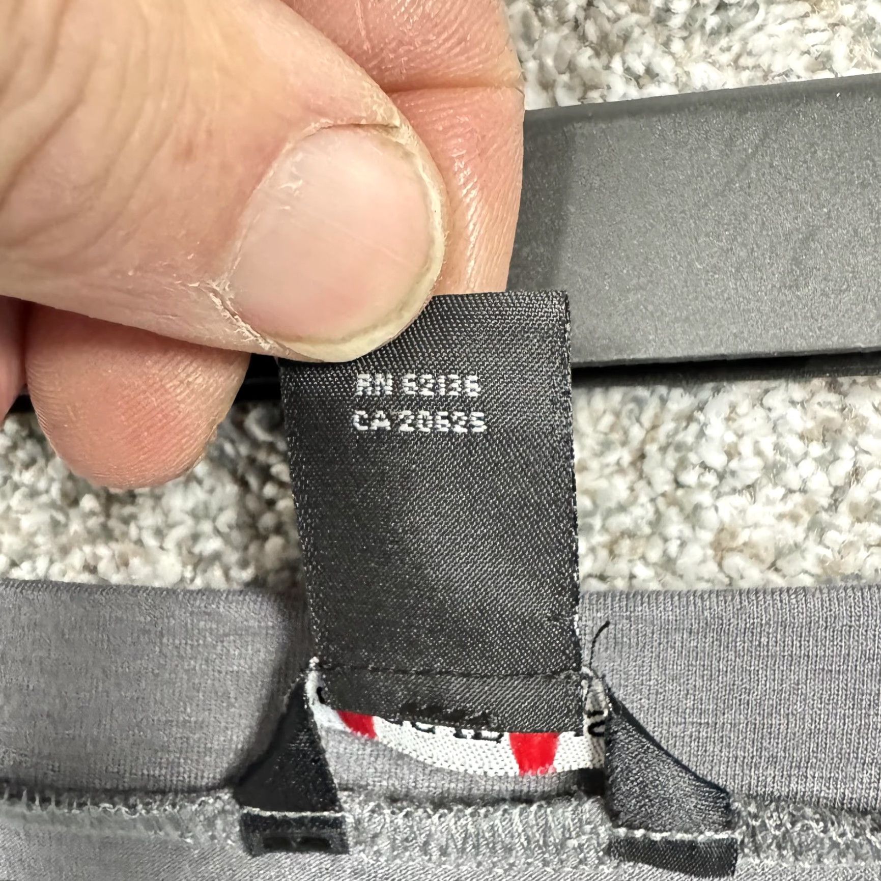 Guess VINTAGE Guess Jeans Dress L Gray Strapless Knit Fit & Flare Knee Length Sleeveless Casual Party/Cocktail Womens Size L / US 10 / IT 46 - 5 Thumbnail