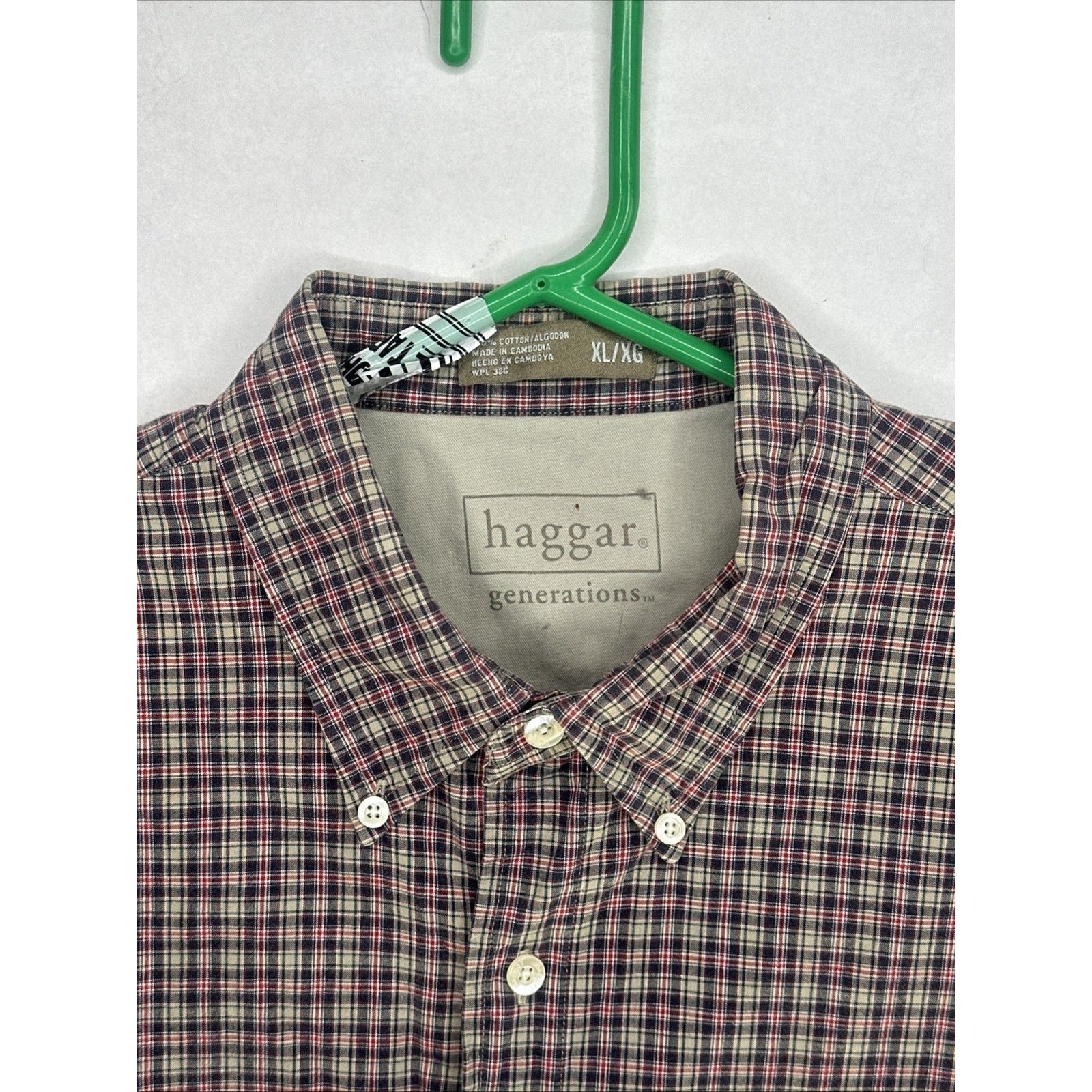Haggar Hagar Generations Men's Extra Large Long Sleeve Button Up Size US XL / EU 56 / 4 - 2 Thumbnail