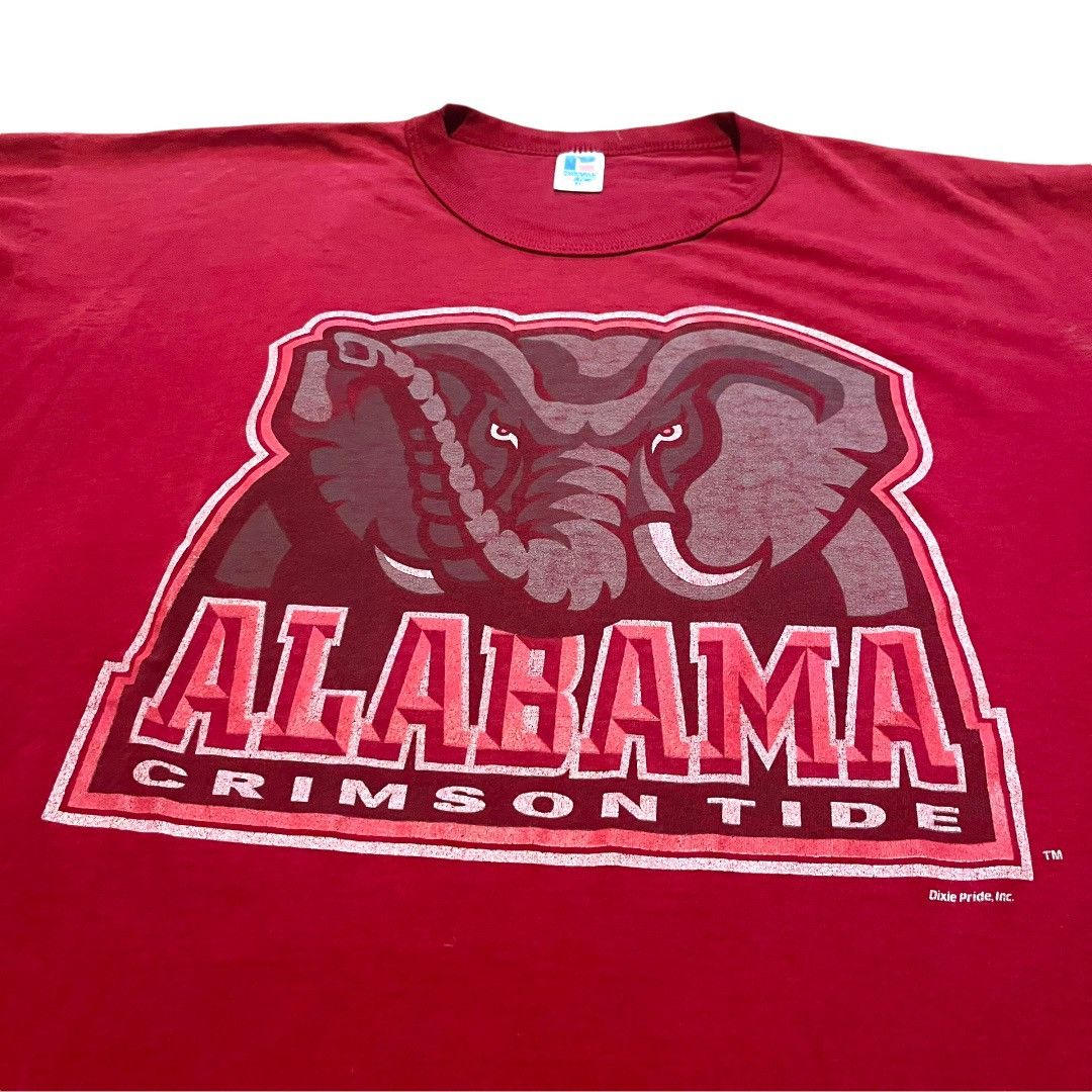 Russell Athletic × Vintage VINTAGE University of Alabama Crimson Tide T Shirt Russell Size US XL / EU 56 / 4 - 2 Thumbnail
