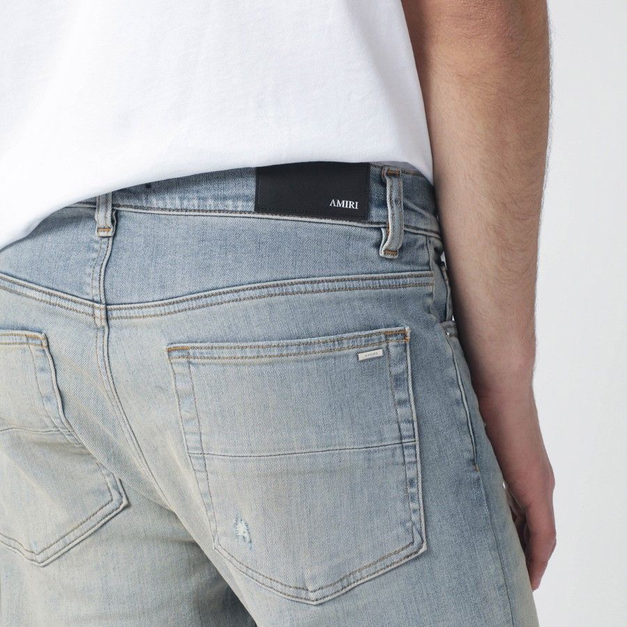 Amiri o1d2blof0226 Skinny Jeans in Light Blue Size US 34 / EU 50 - 5 Thumbnail