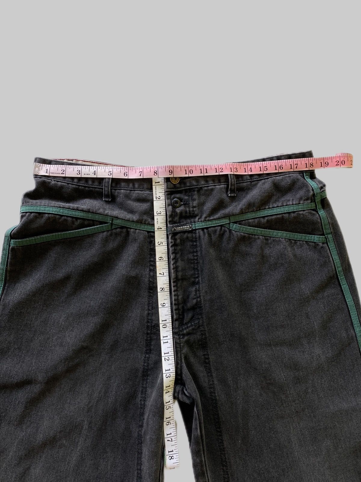 Marithe + Francois Girbaud Vintage M+FG 5Pockets Skater Jeans Size US 36 / EU 52 - 7 Thumbnail