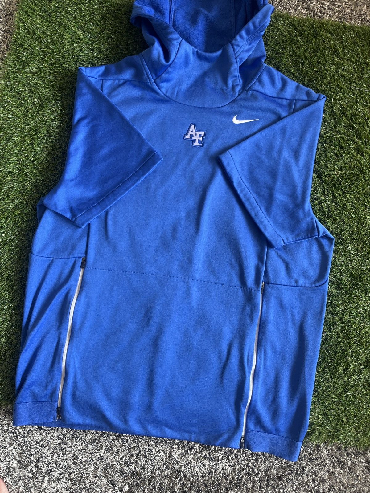 Nike Air Force short sleeve hoodie Size US L / EU 52-54 / 3 - 1 Preview