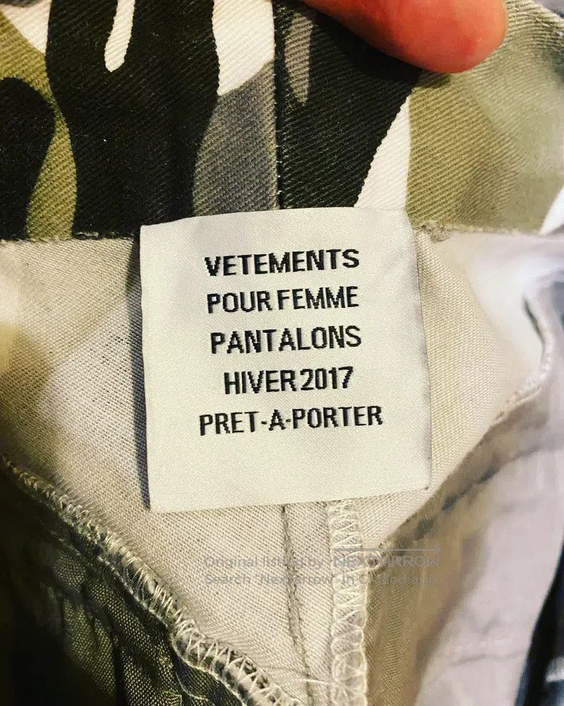 Vetements Vetements size S pants Size US 27 - 7 Thumbnail