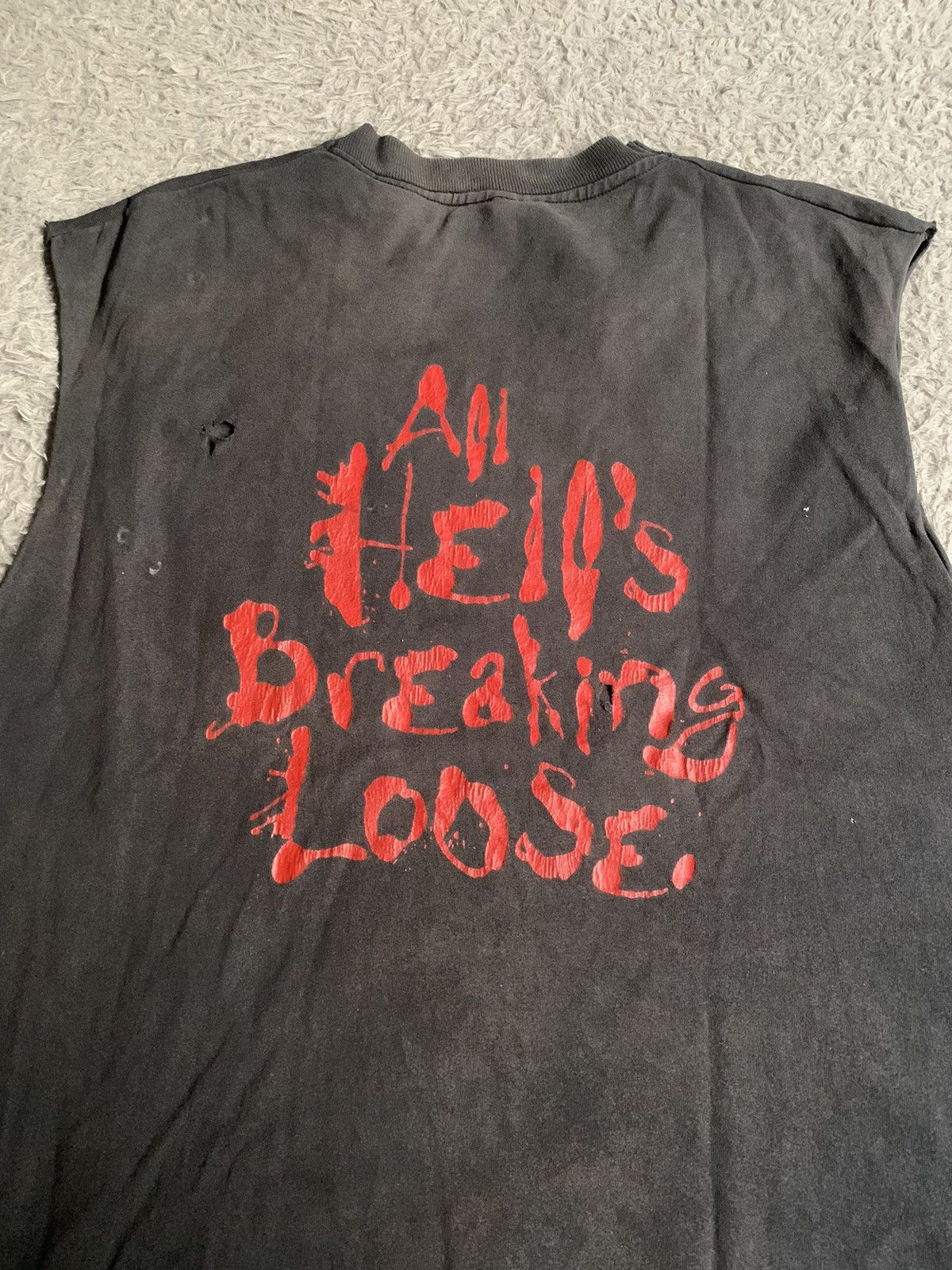 4GSELLER Vintage 90’s Thrashed Doom Video Game Promo Tee Erd Grunge Size US XL / EU 56 / 4 - 9 Thumbnail